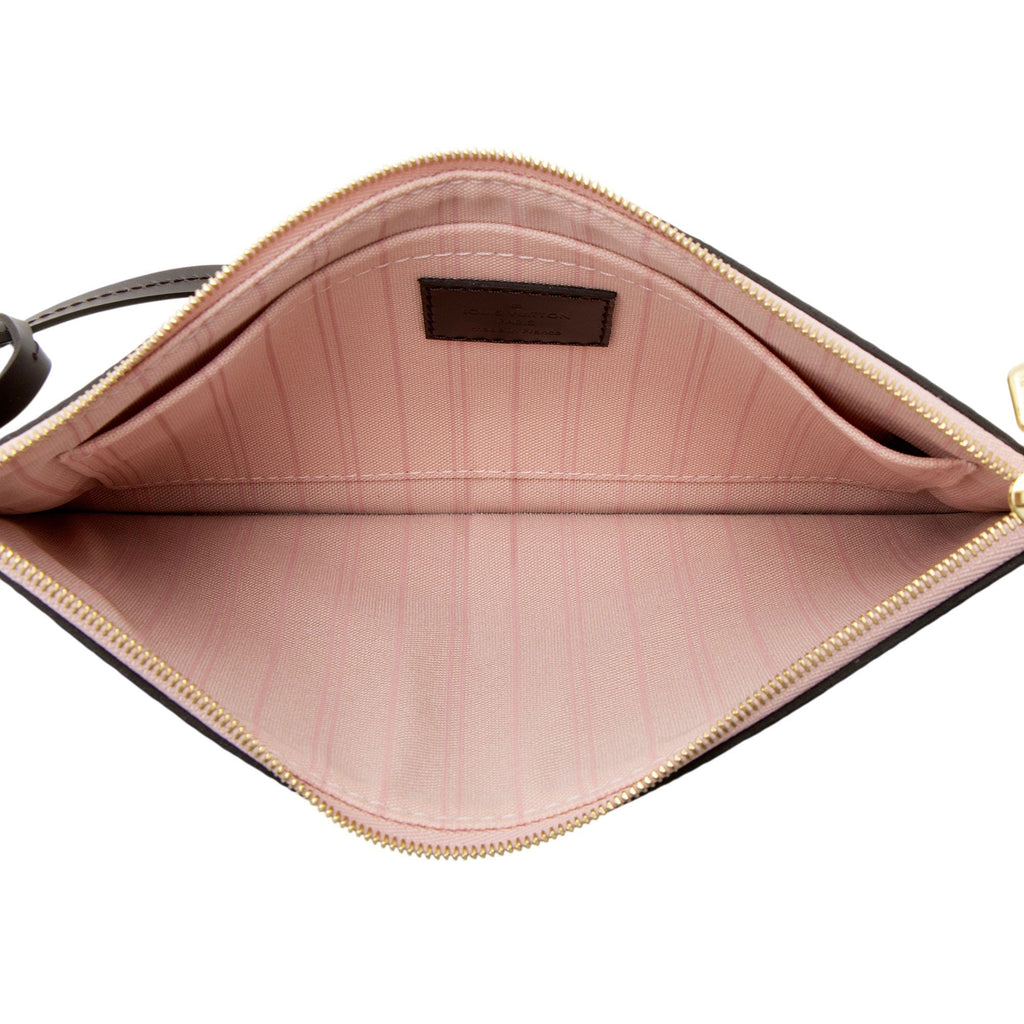 Louis Vuitton Damier Ebene Neverfull MM Pochette