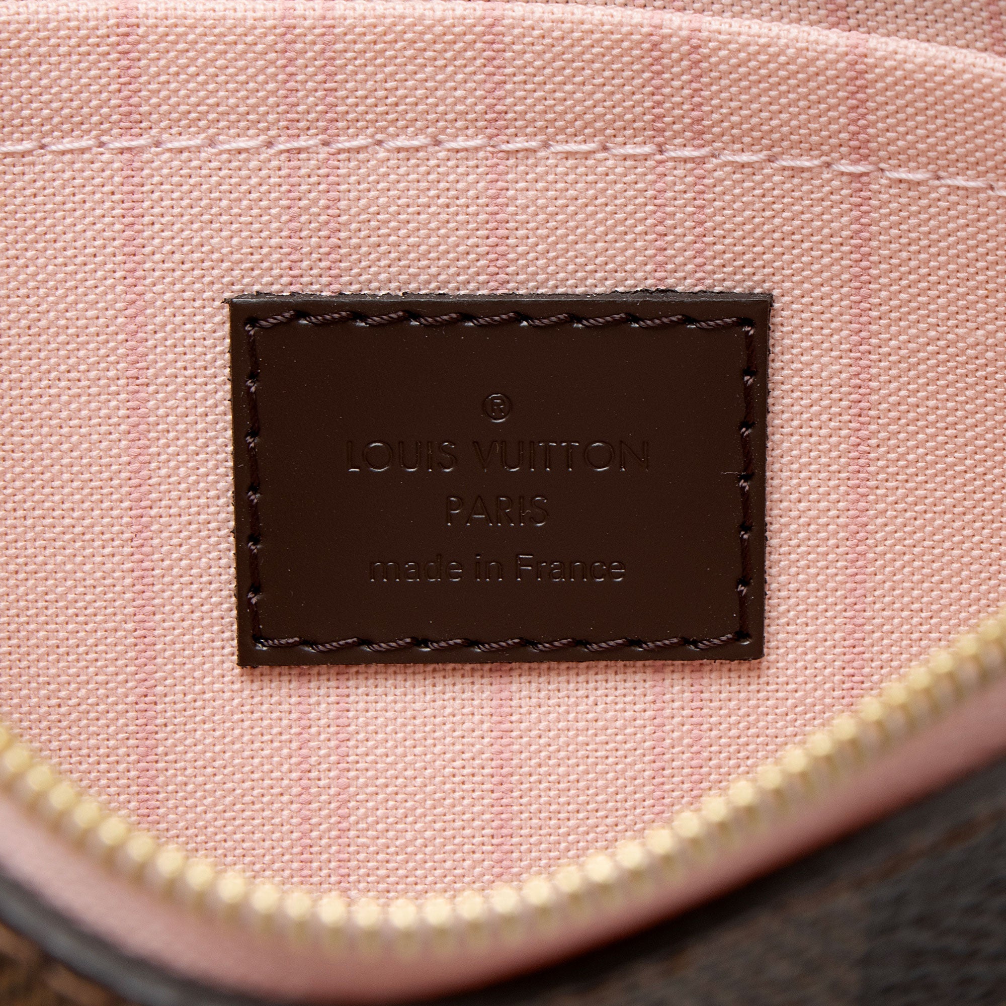 Louis Vuitton Damier Ebene Neverfull MM Pochette