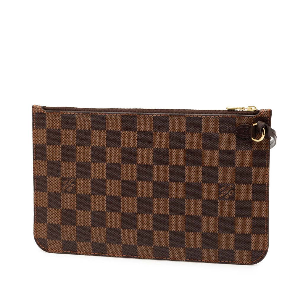 Louis Vuitton Damier Ebene Neverfull MM Pouch