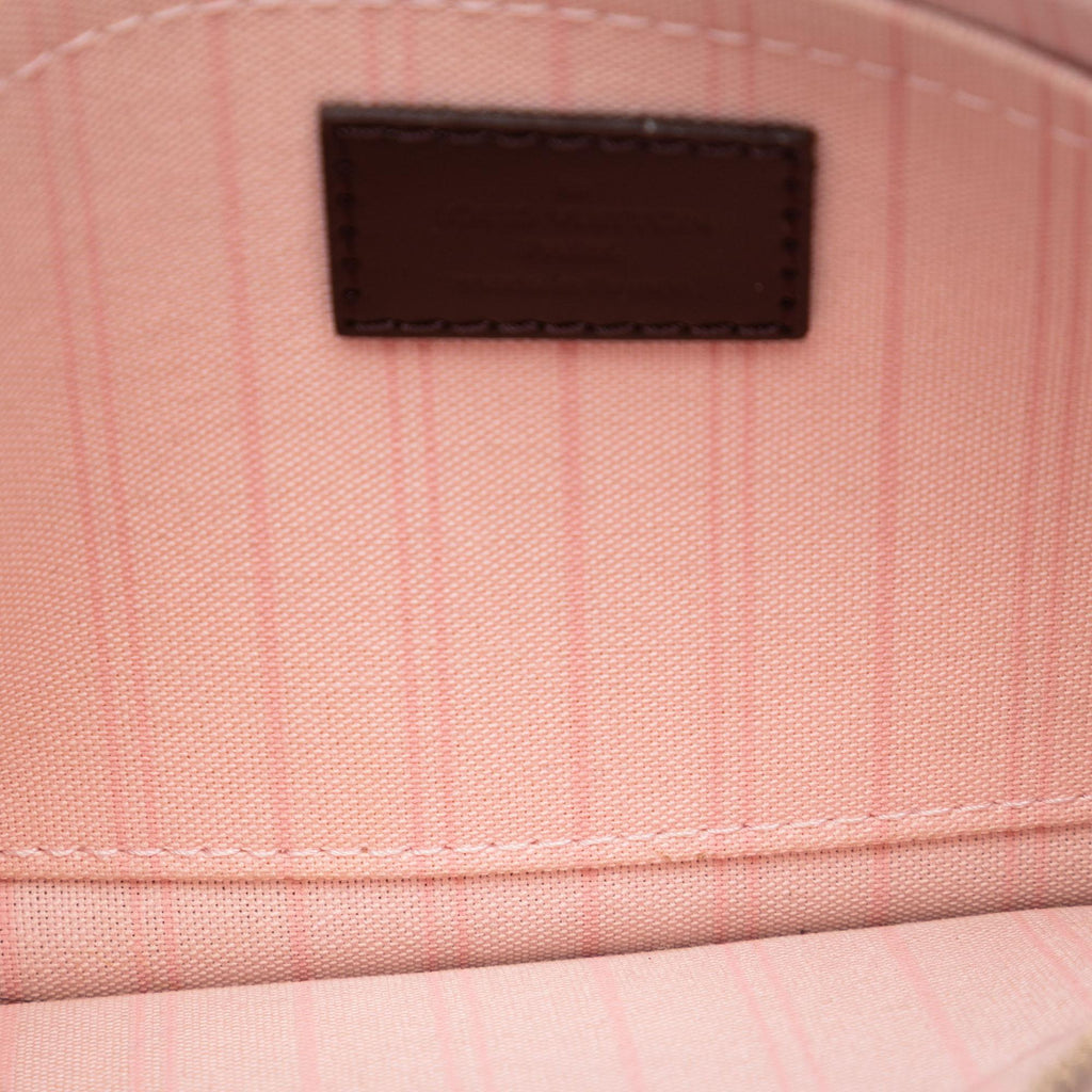 Louis Vuitton Damier Ebene Neverfull MM Pouch