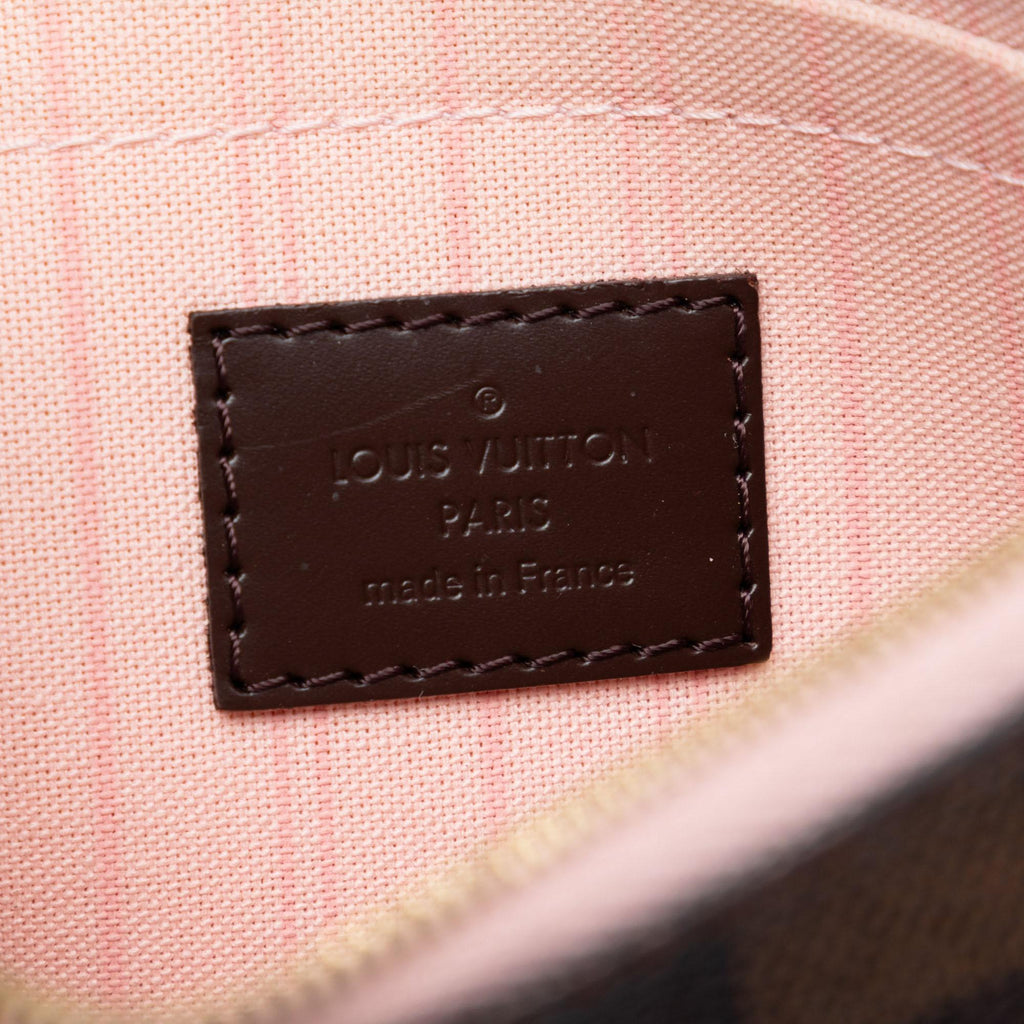 Louis Vuitton Damier Ebene Neverfull MM Pouch