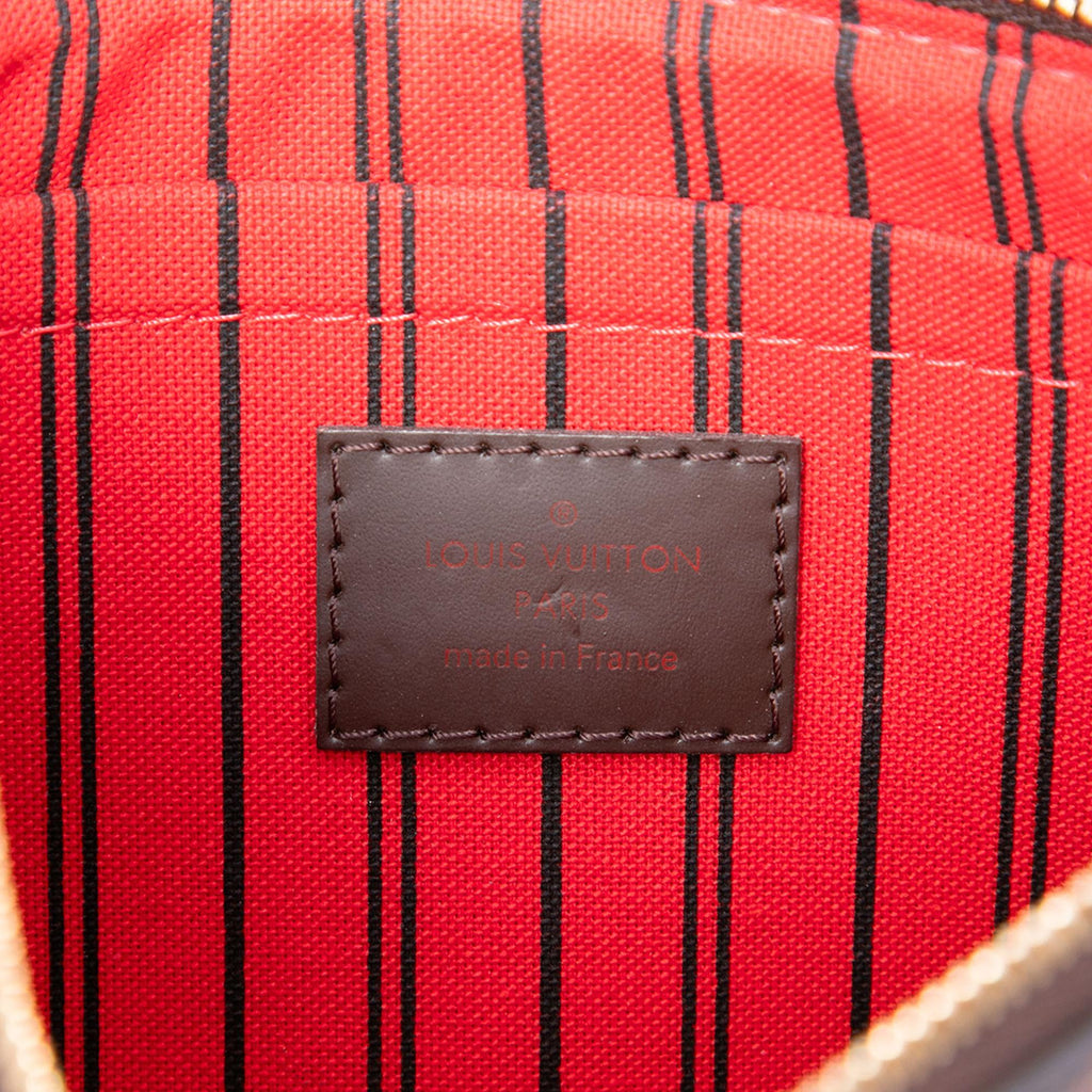 Louis Vuitton Damier Ebene Neverfull MM Pouch