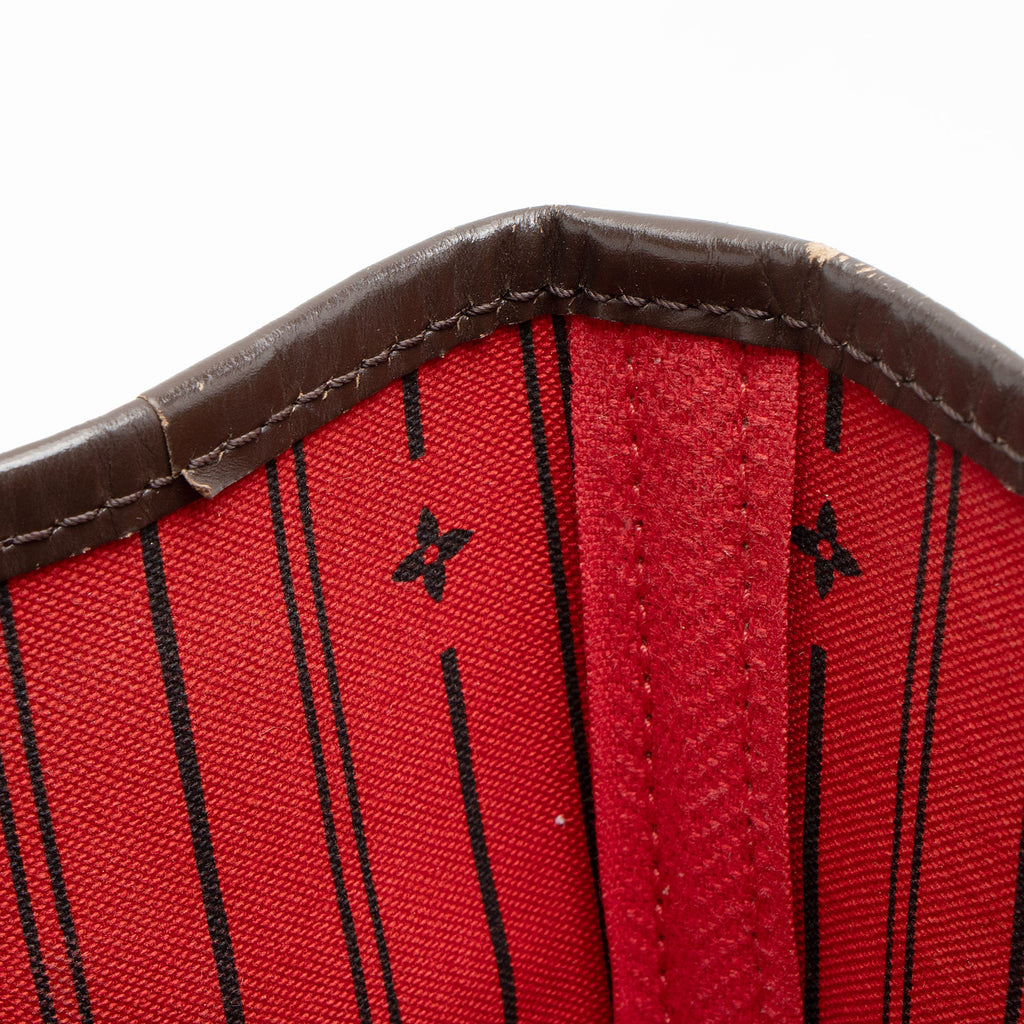 Louis Vuitton Damier Ebene Neverfull MM Tote