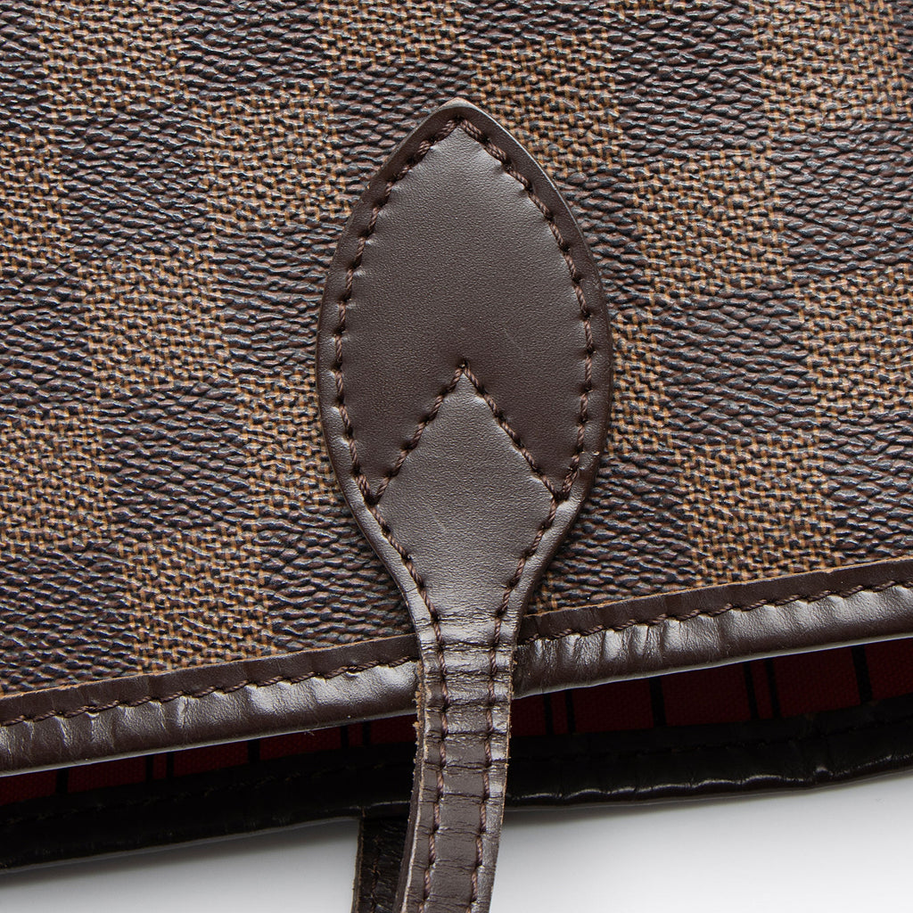 Louis Vuitton Damier Ebene Neverfull MM Tote