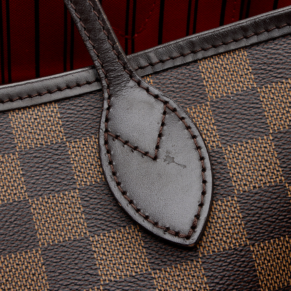Louis Vuitton Damier Ebene Neverfull MM Tote (SHF-19670)