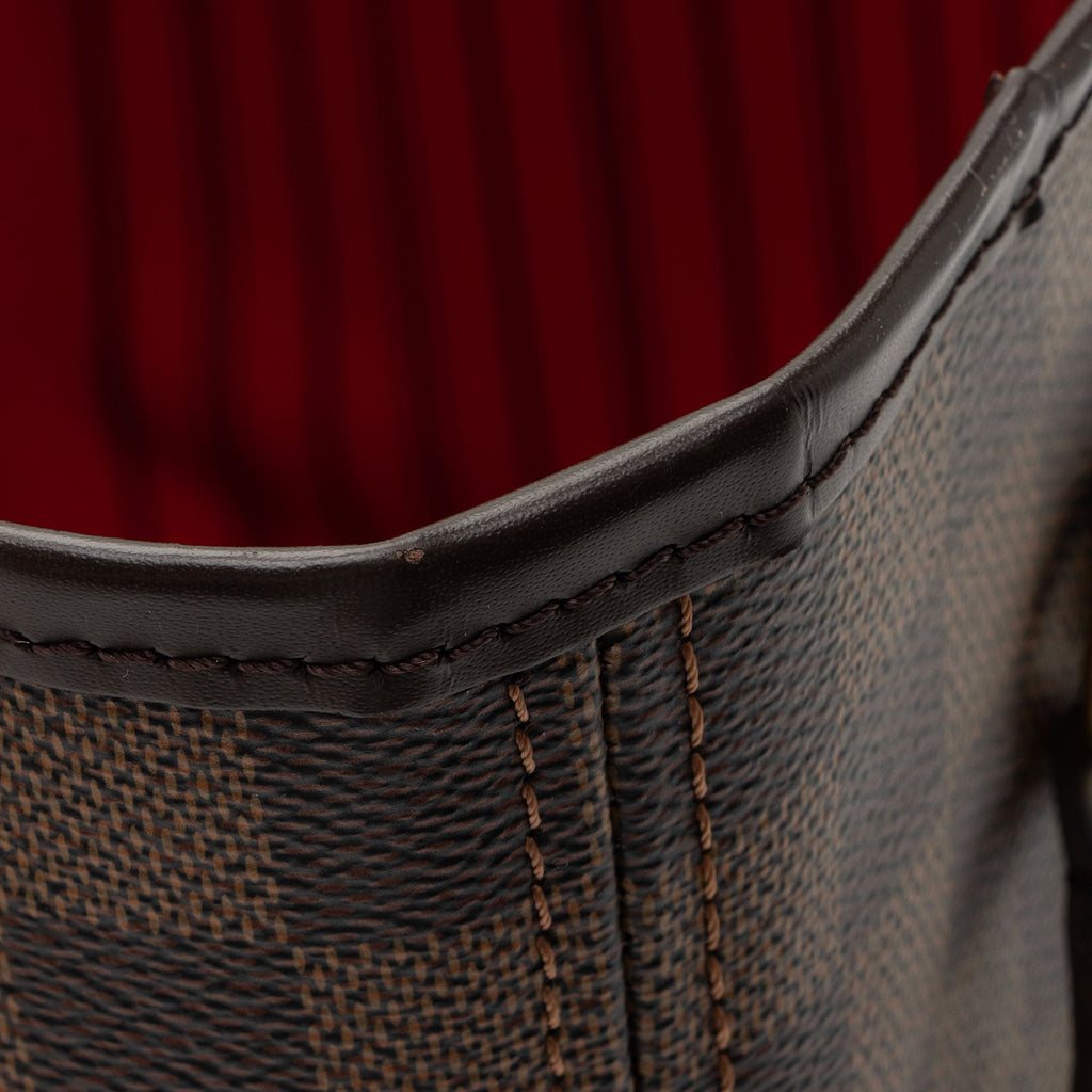 Louis Vuitton Damier Ebene Neverfull MM Tote (SHF-BrNtNW)