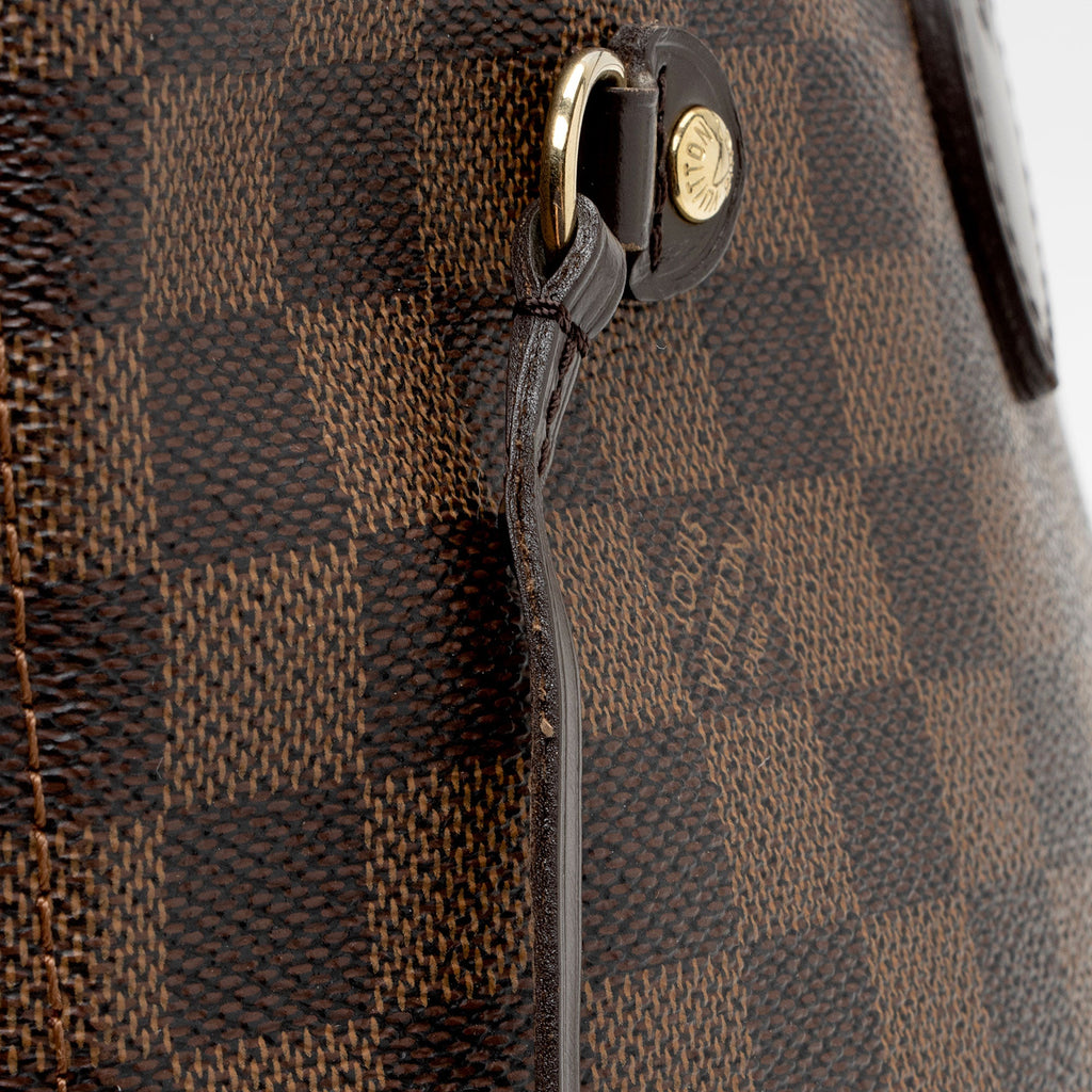 Louis Vuitton Damier Ebene Neverfull MM Tote (SHF-O62sUL)