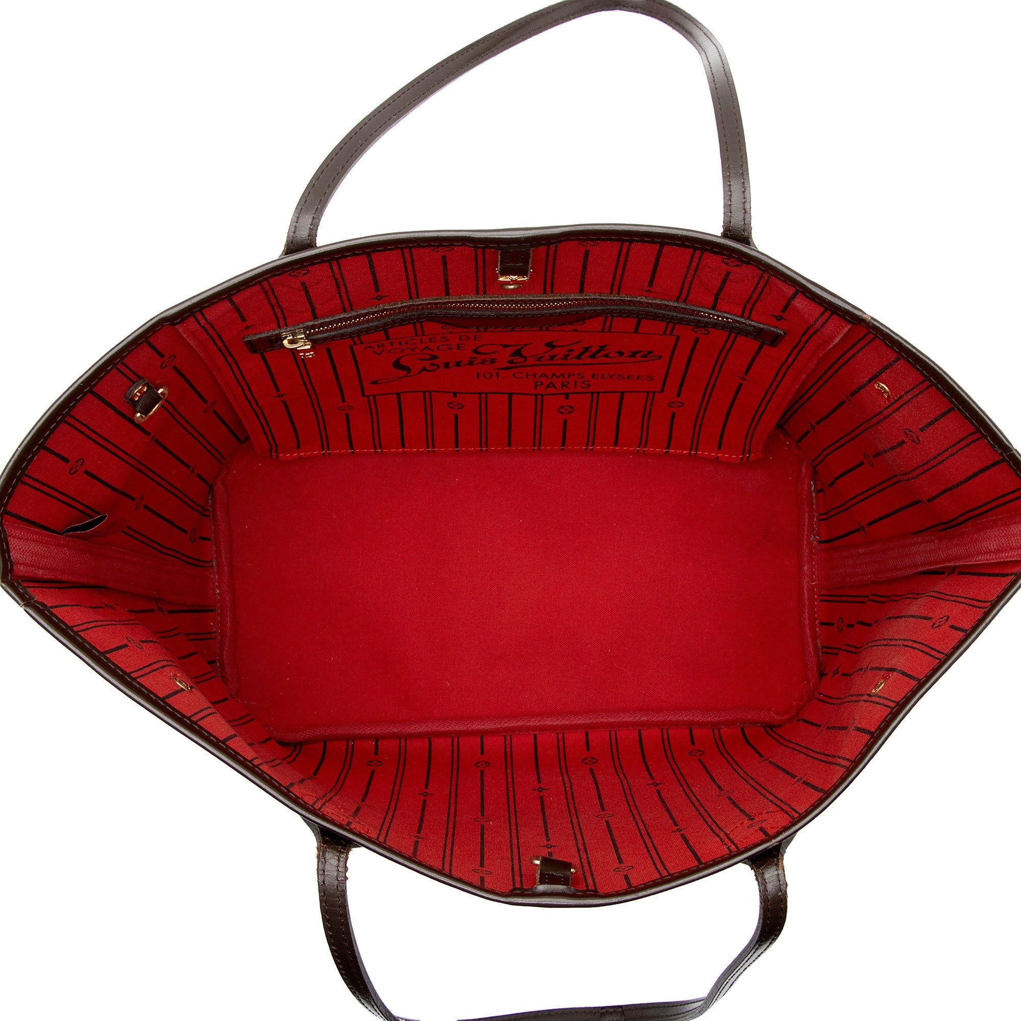 Louis Vuitton Damier Ebene Neverfull MM Tote (SHF-O62sUL)