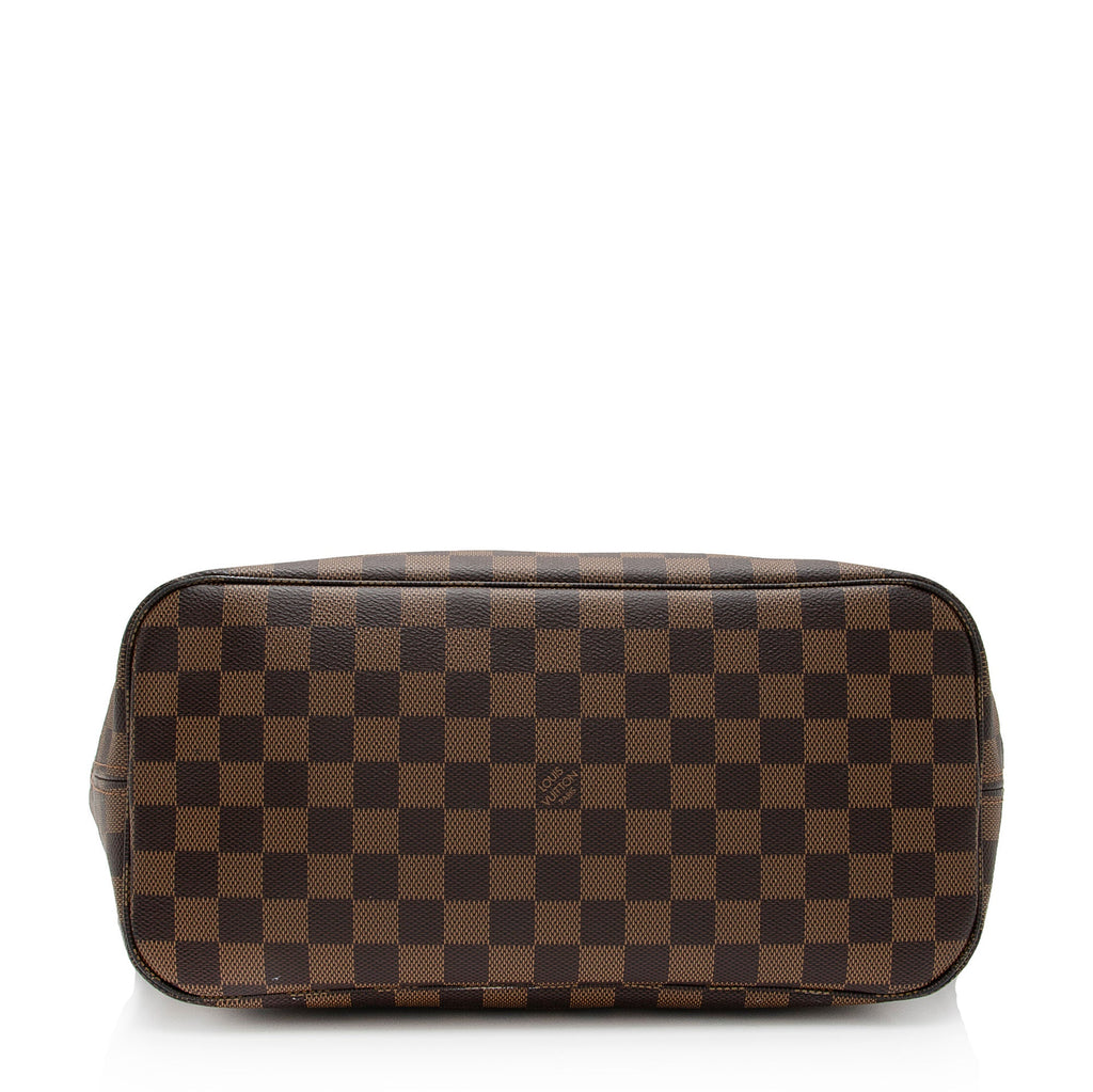 Louis Vuitton Damier Ebene Neverfull MM Tote (SHF-FzusJU)