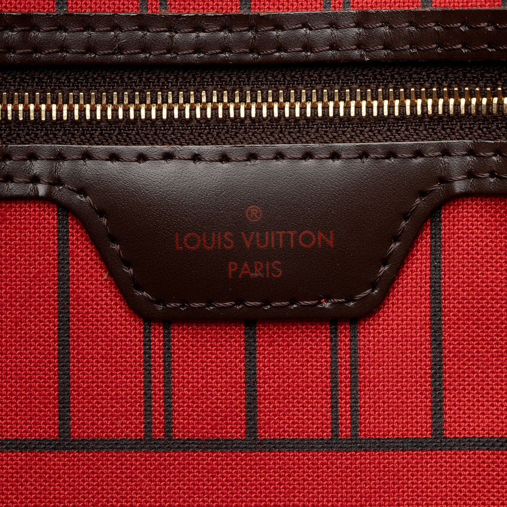 Louis Vuitton Damier Ebene Neverfull MM Tote (SHF-jXsB0m)