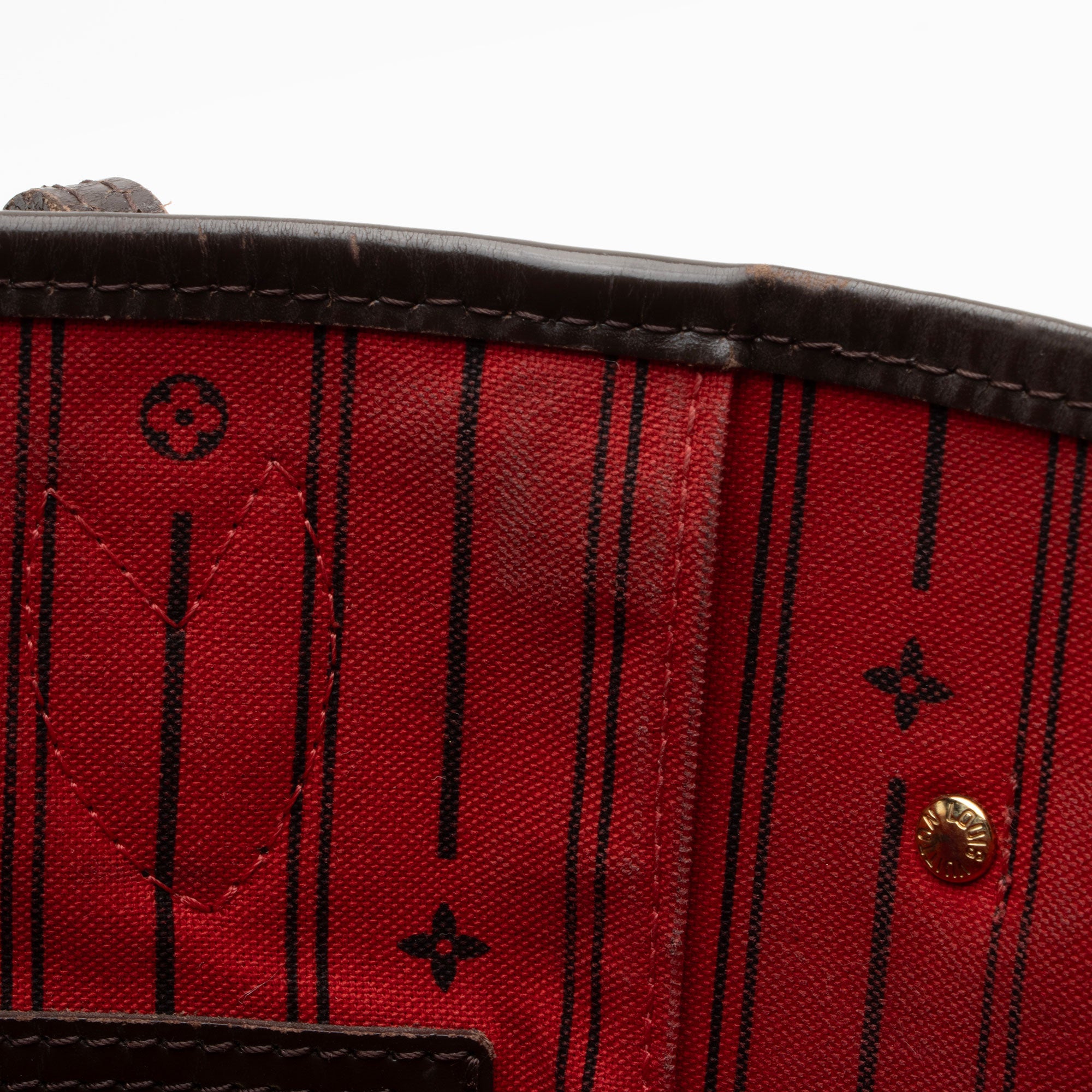 Louis Vuitton Damier Ebene Neverfull MM Tote (SHF-HLsZnH)