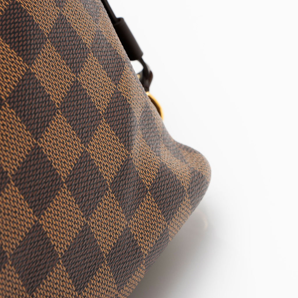 Louis Vuitton Damier Ebene Neverfull MM Tote (SHF-MGX6T7)