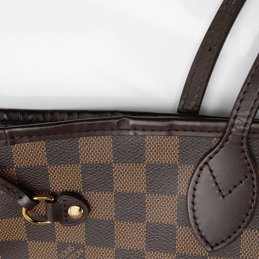 Louis Vuitton Damier Ebene Neverfull MM Tote (SHF-Q5p43O)