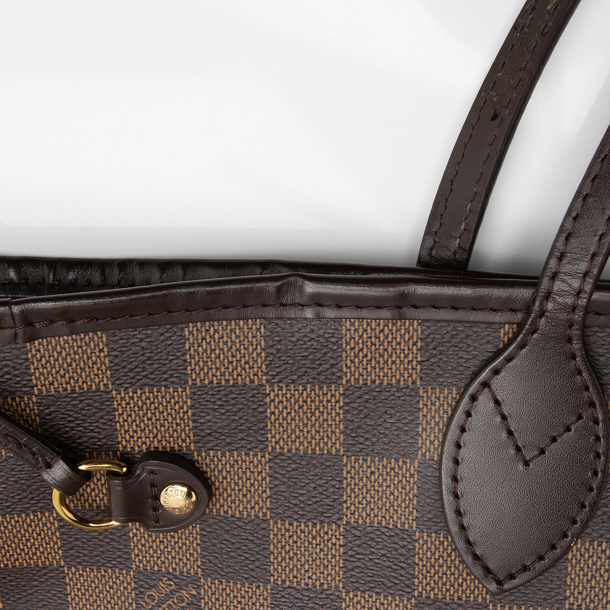 Louis Vuitton Damier Ebene Neverfull MM Tote (SHF-Q5p43O)