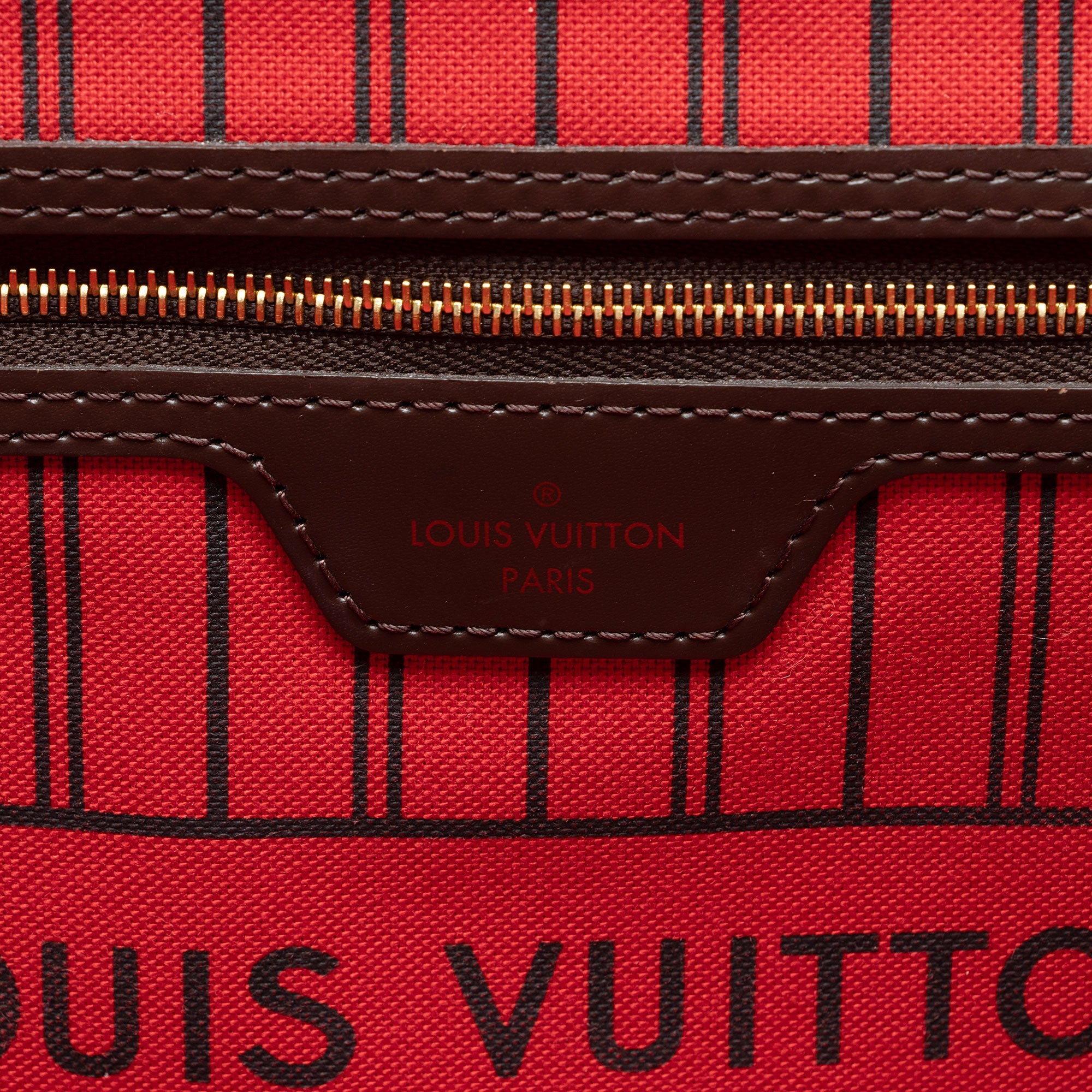 Louis Vuitton Damier Ebene Neverfull MM Tote (SHF-Q5p43O)