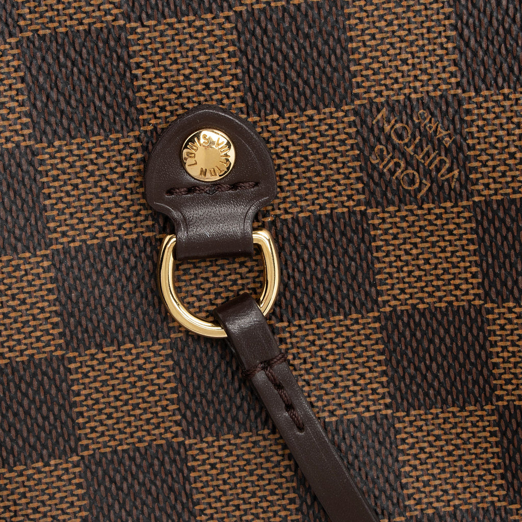 Louis Vuitton Damier Ebene Neverfull MM Tote (SHF-DzSy4A)
