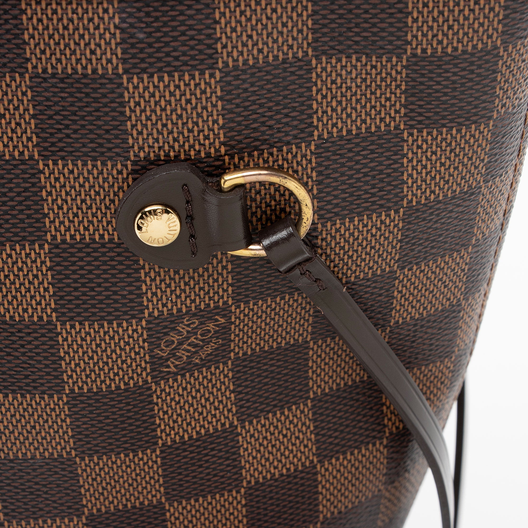 Louis Vuitton Damier Ebene Neverfull MM Tote (SHF-tyDp9G)