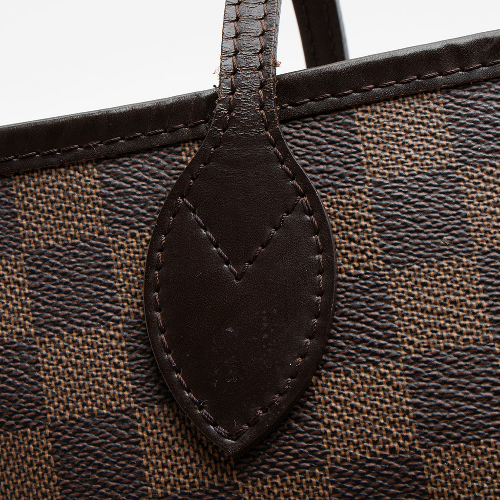 Louis Vuitton Damier Ebene Neverfull MM Tote (SHF-T7BKnj)