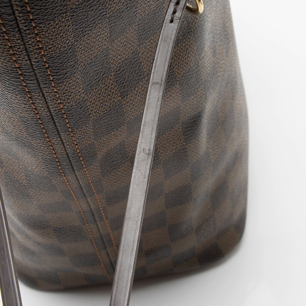 Louis Vuitton Damier Ebene Neverfull MM Tote