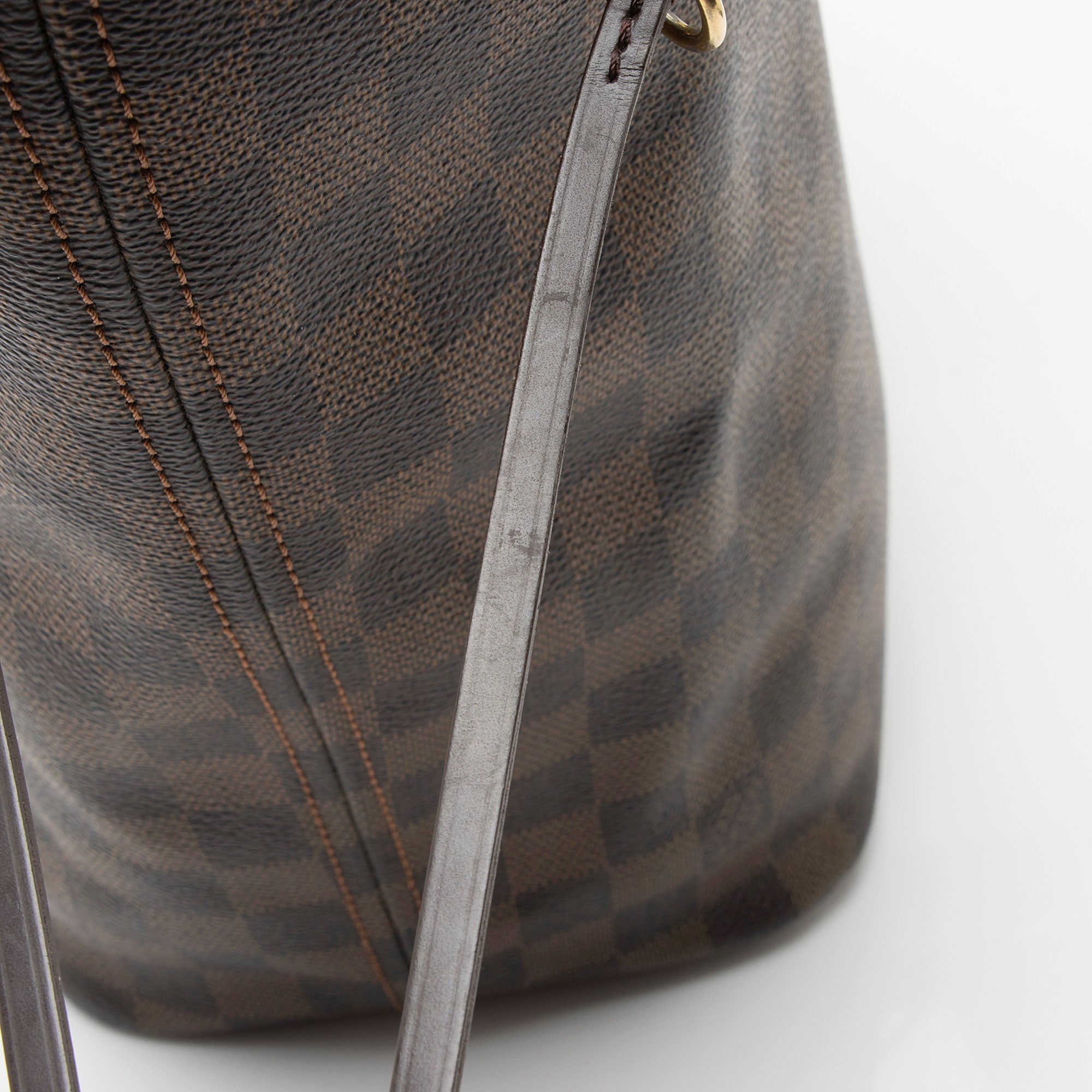 Louis Vuitton Damier Ebene Neverfull MM Tote