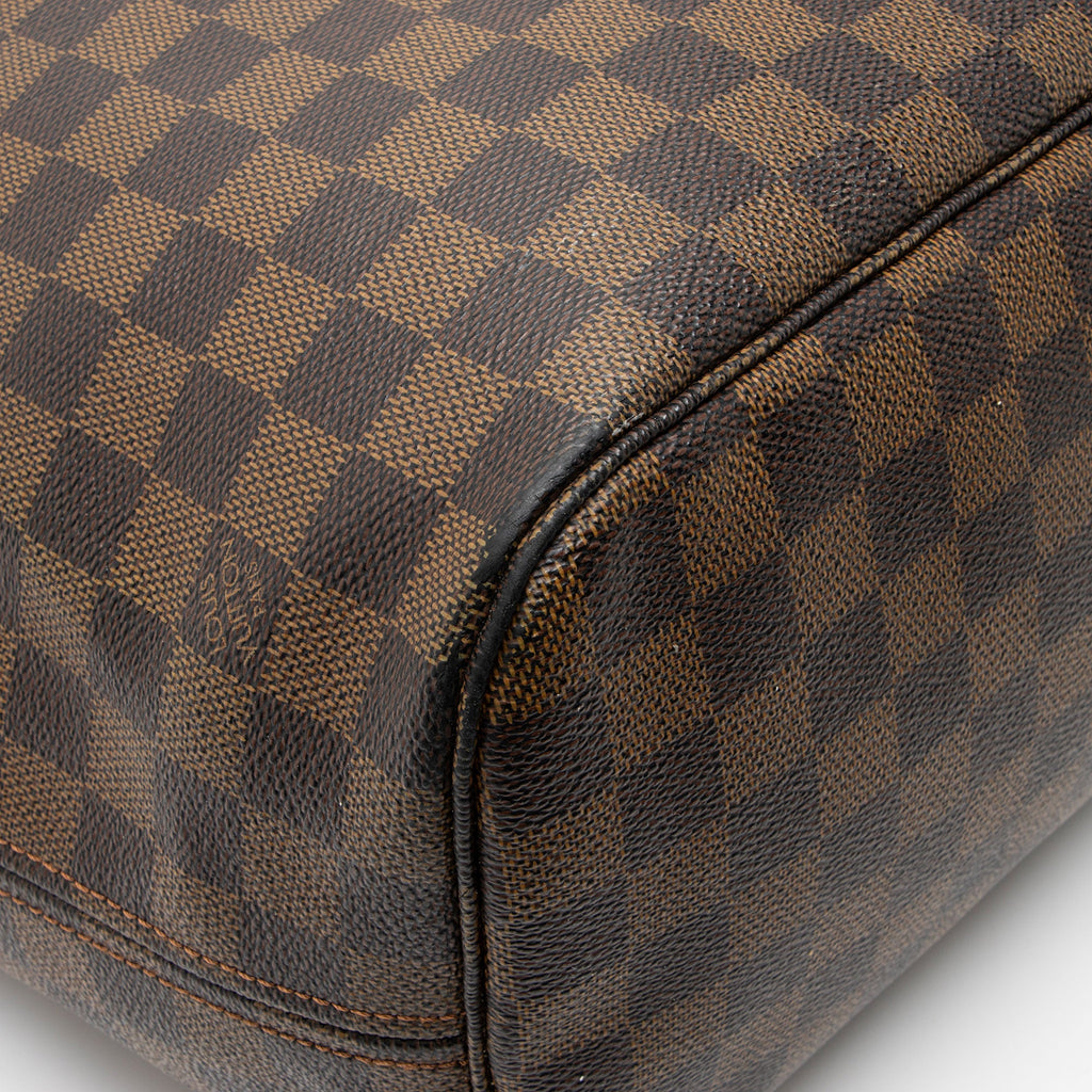 Louis Vuitton Damier Ebene Neverfull MM Tote