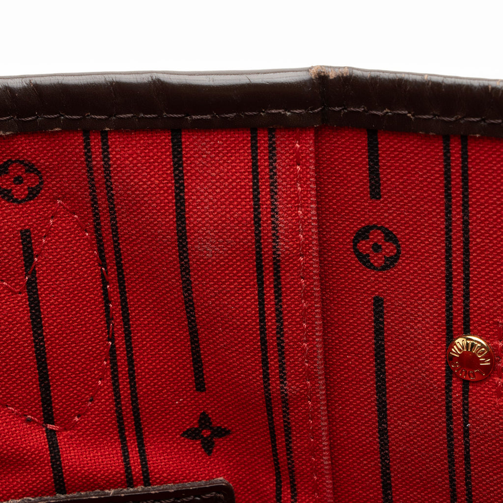 Louis Vuitton Damier Ebene Neverfull MM Tote