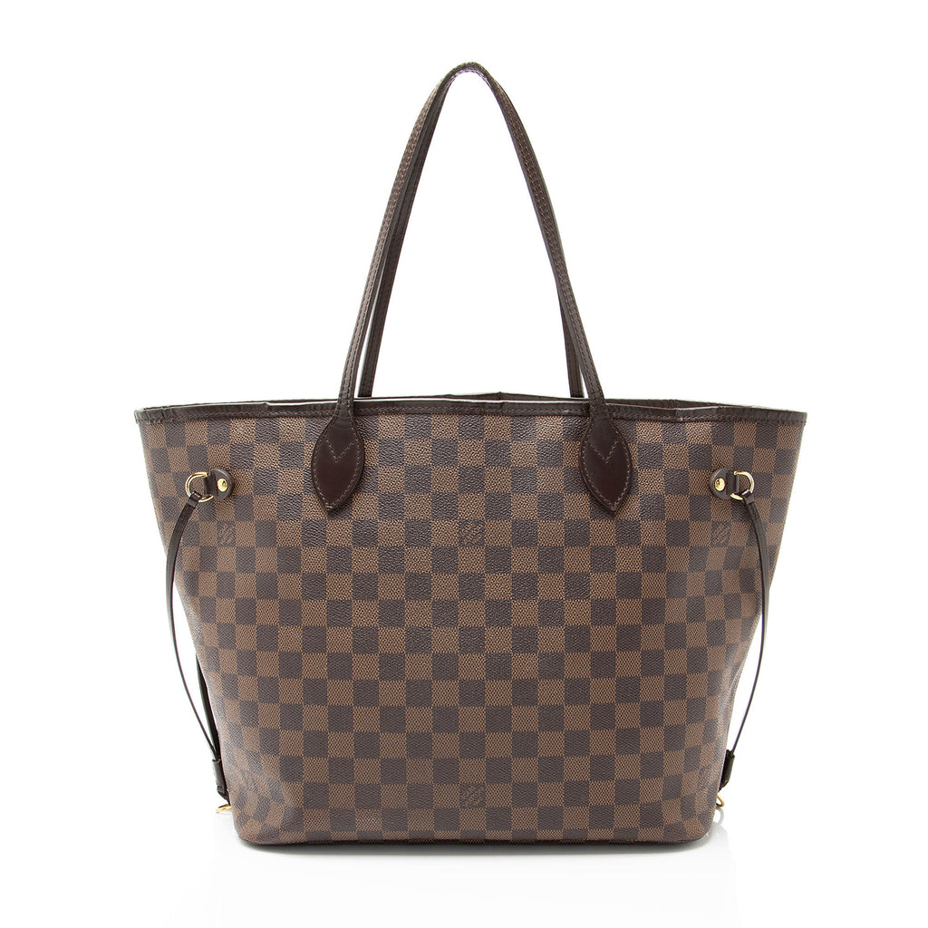 Louis Vuitton Damier Ebene Neverfull MM Tote