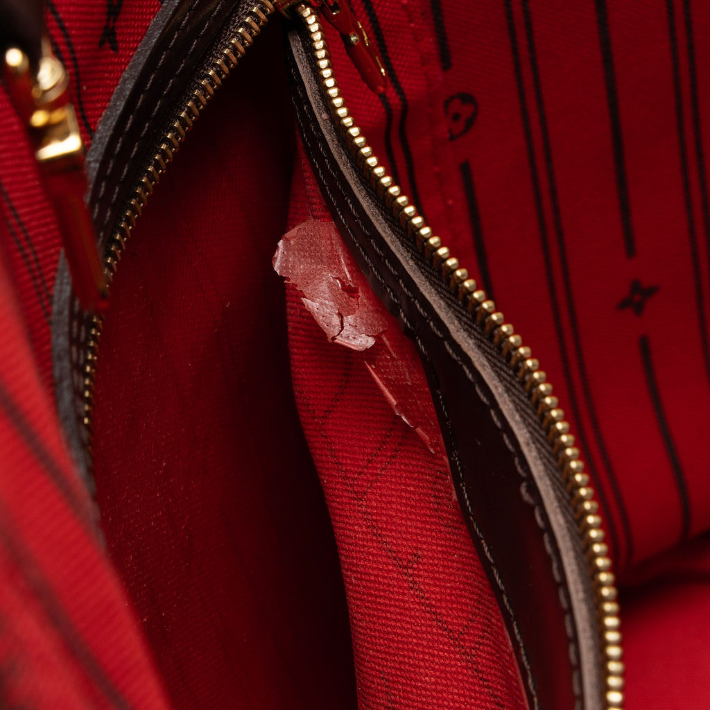 Louis Vuitton Damier Ebene Neverfull MM Tote