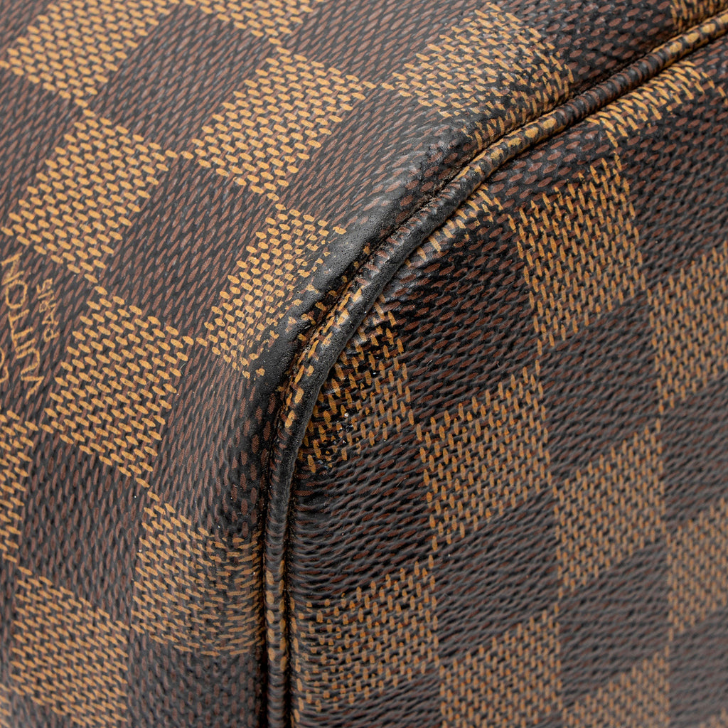 Louis Vuitton Damier Ebene Neverfull MM Tote