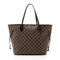 Louis Vuitton Damier Ebene Neverfull MM Tote