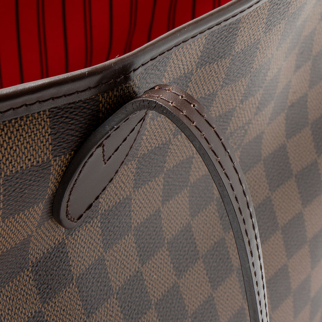 Louis Vuitton Damier Ebene Neverfull MM Tote