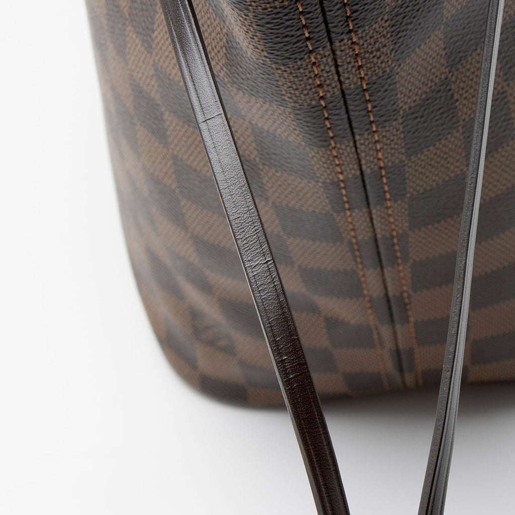 Louis Vuitton Damier Ebene Neverfull MM Tote