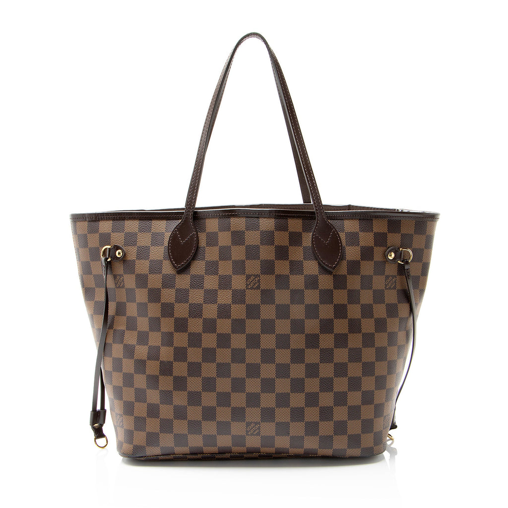 Louis Vuitton Damier Ebene Neverfull MM Tote