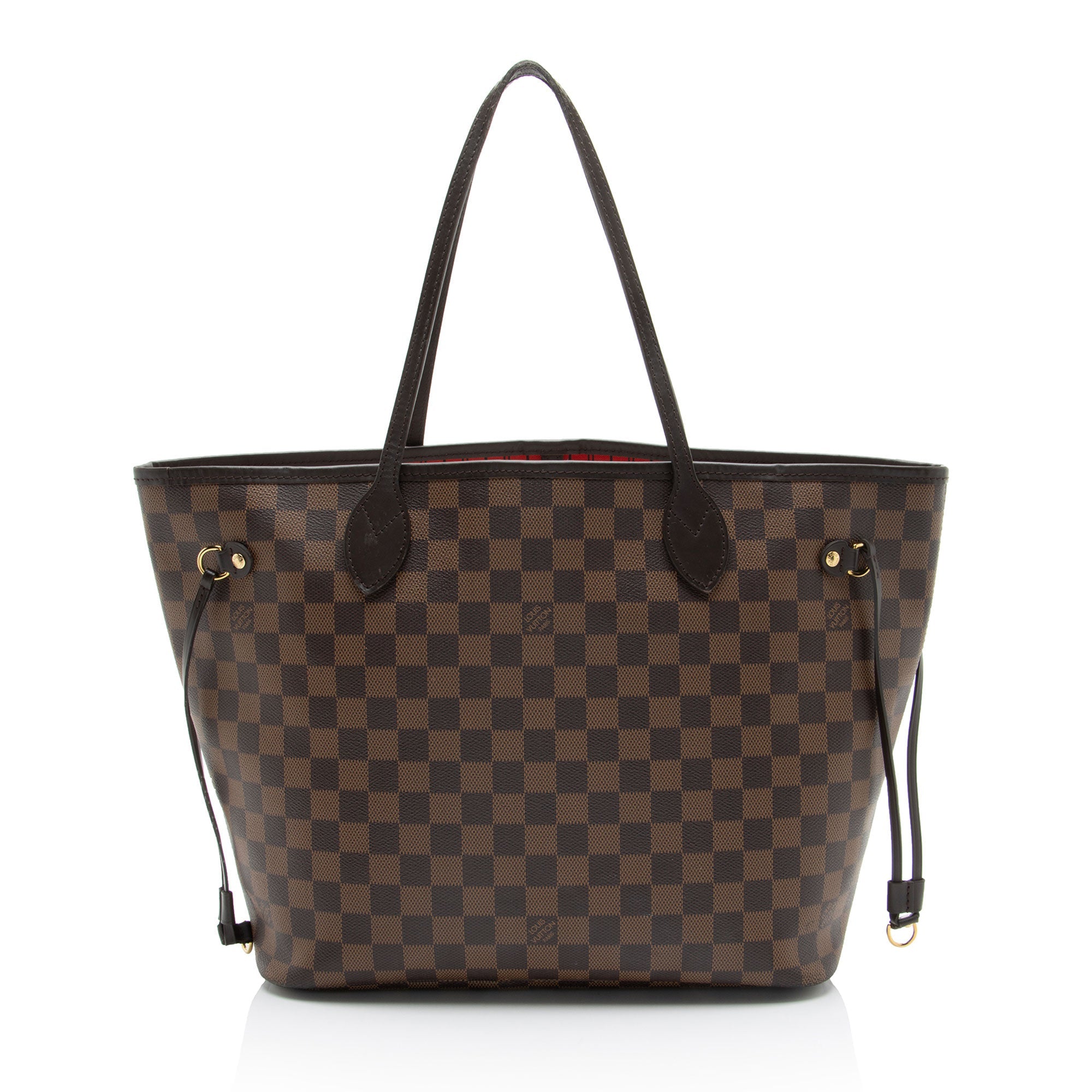 Louis Vuitton Damier Ebene Neverfull MM Tote