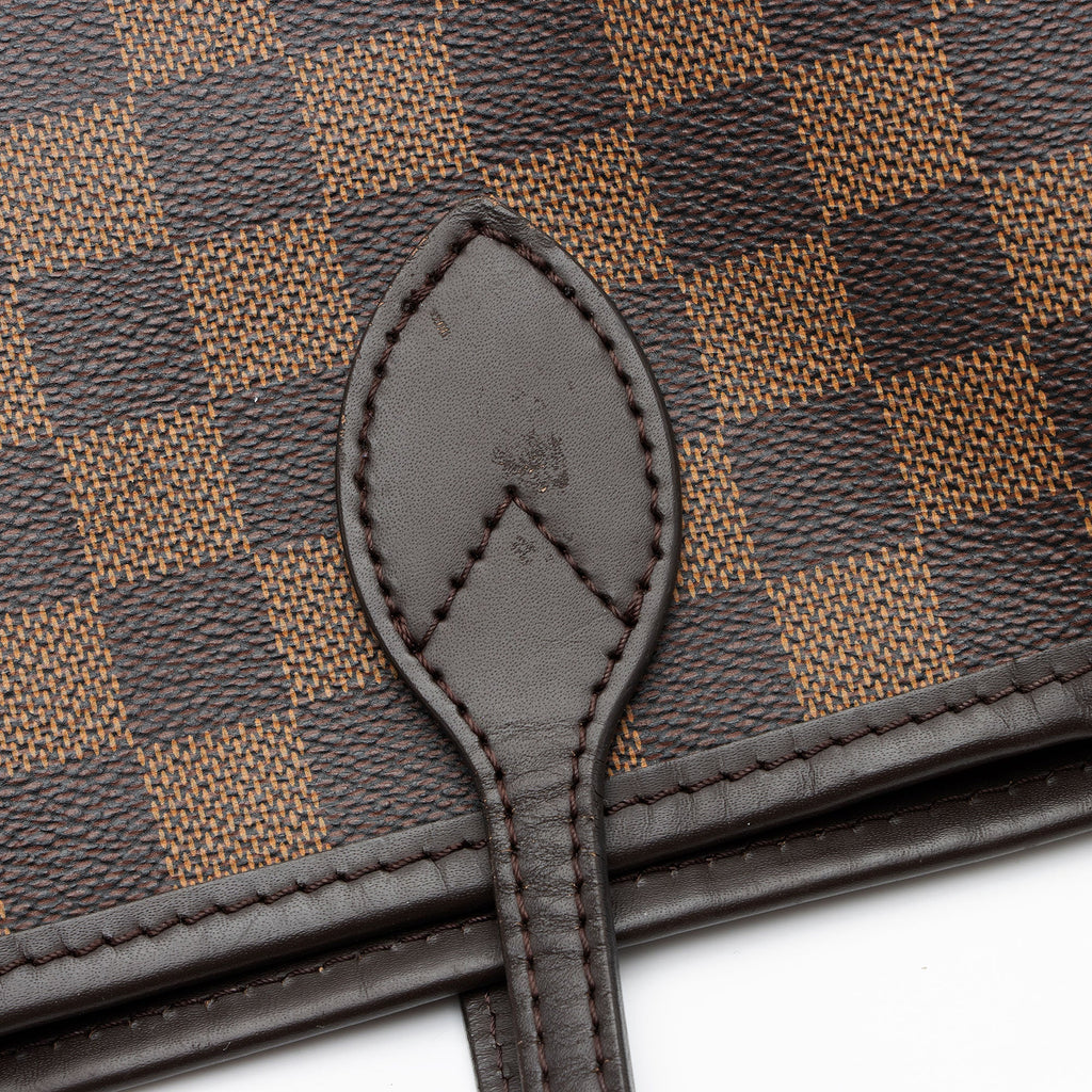 Louis Vuitton Damier Ebene Neverfull MM Tote