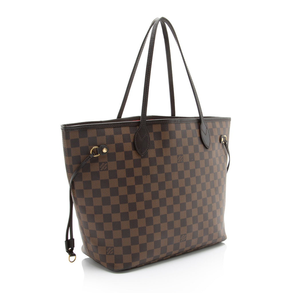Louis Vuitton Damier Ebene Neverfull MM Tote