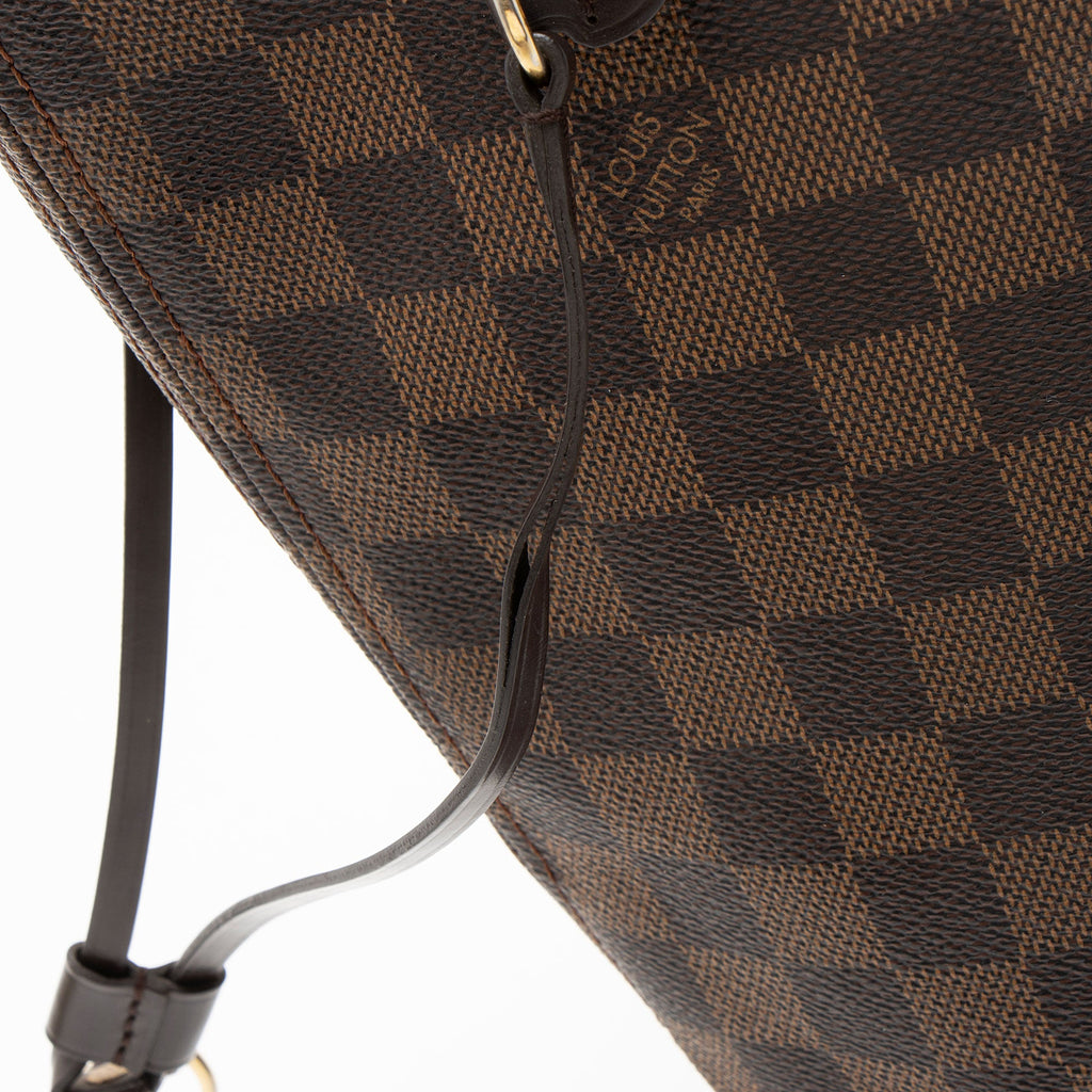 Louis Vuitton Damier Ebene Neverfull MM Tote