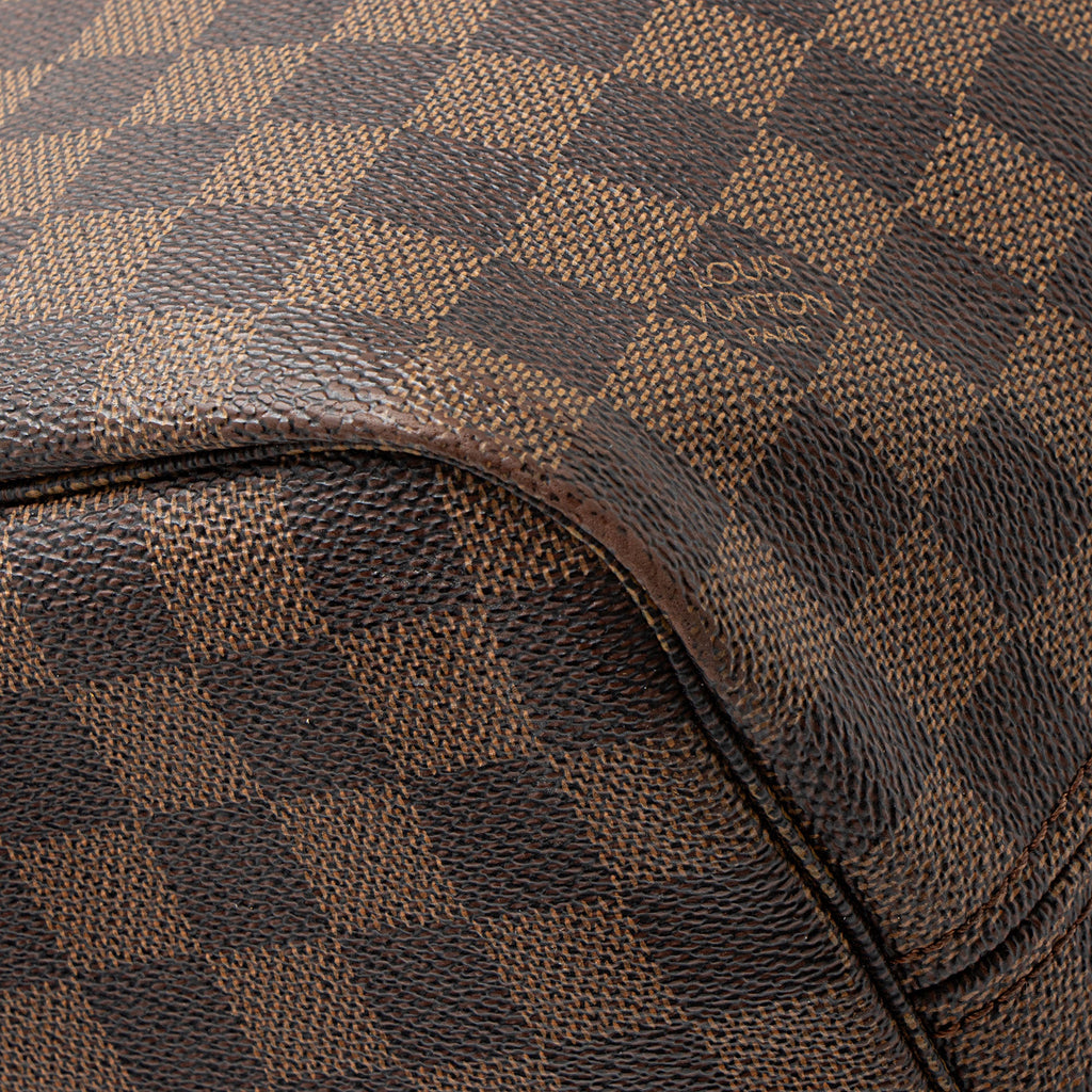 Louis Vuitton Damier Ebene Neverfull MM Tote