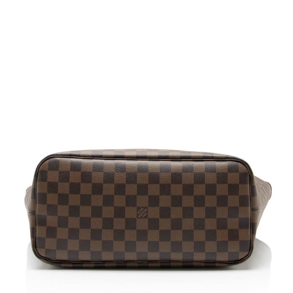 Louis Vuitton Damier Ebene Neverfull MM Tote