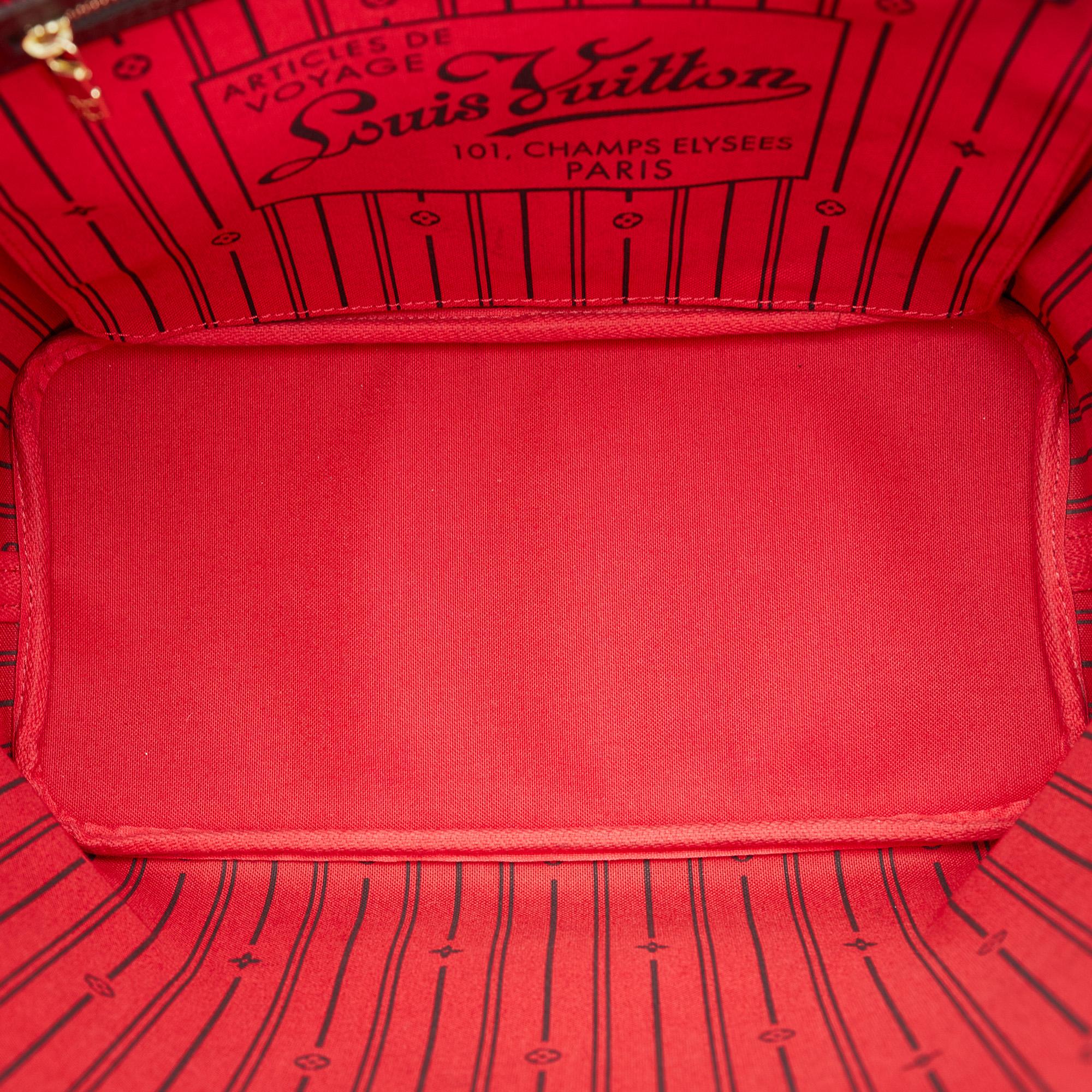 Louis Vuitton Damier Ebene Neverfull MM (SHG-iDFzYL)