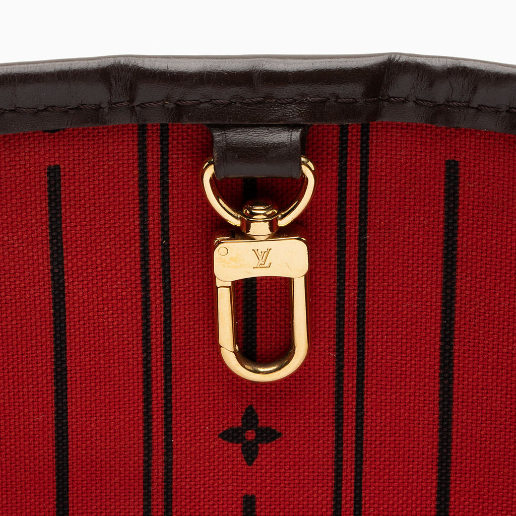 Louis Vuitton Damier Ebene Neverfull PM Tote (SHF-vQArNz)