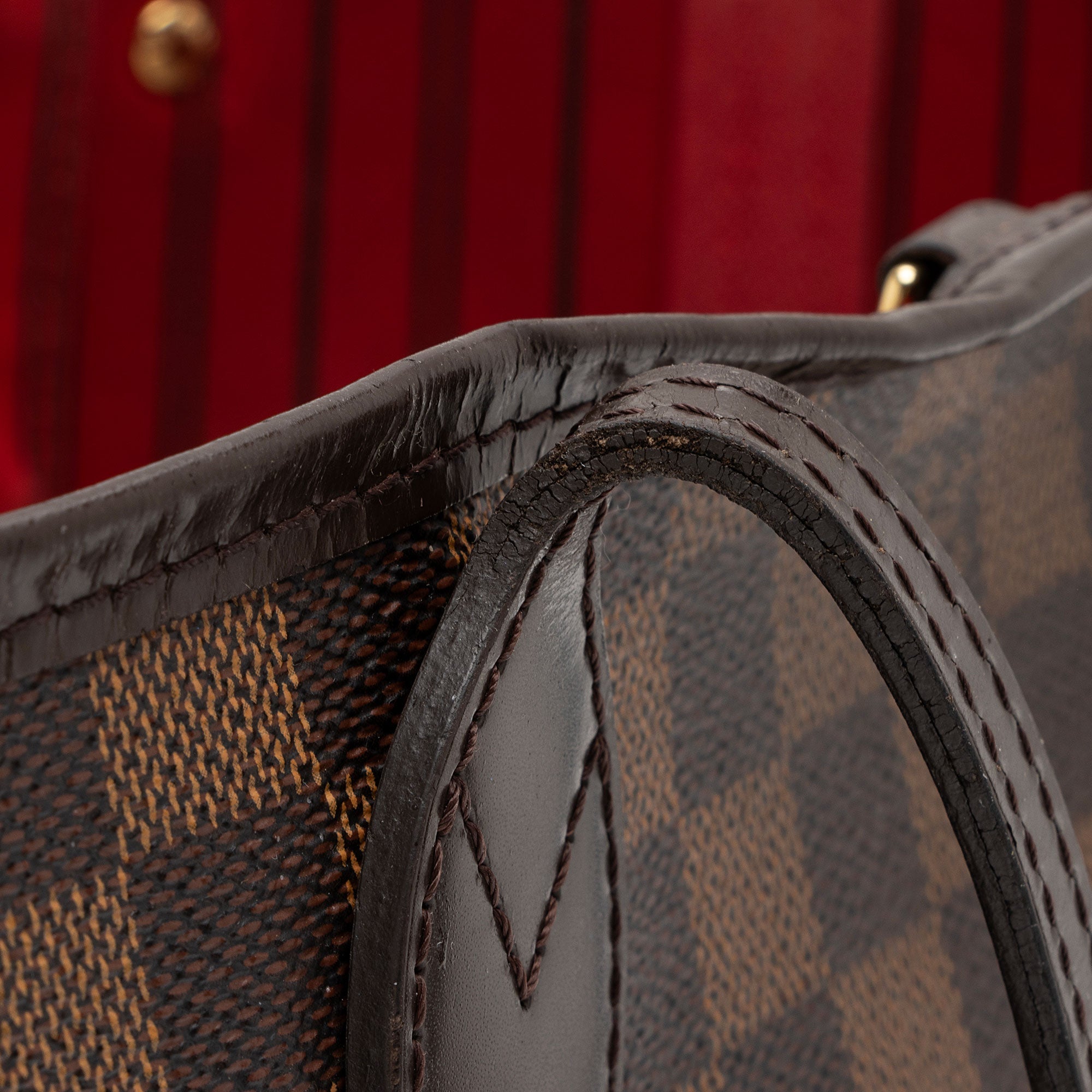 Louis Vuitton Damier Ebene Neverfull PM Tote (SHF-6FfFkS)