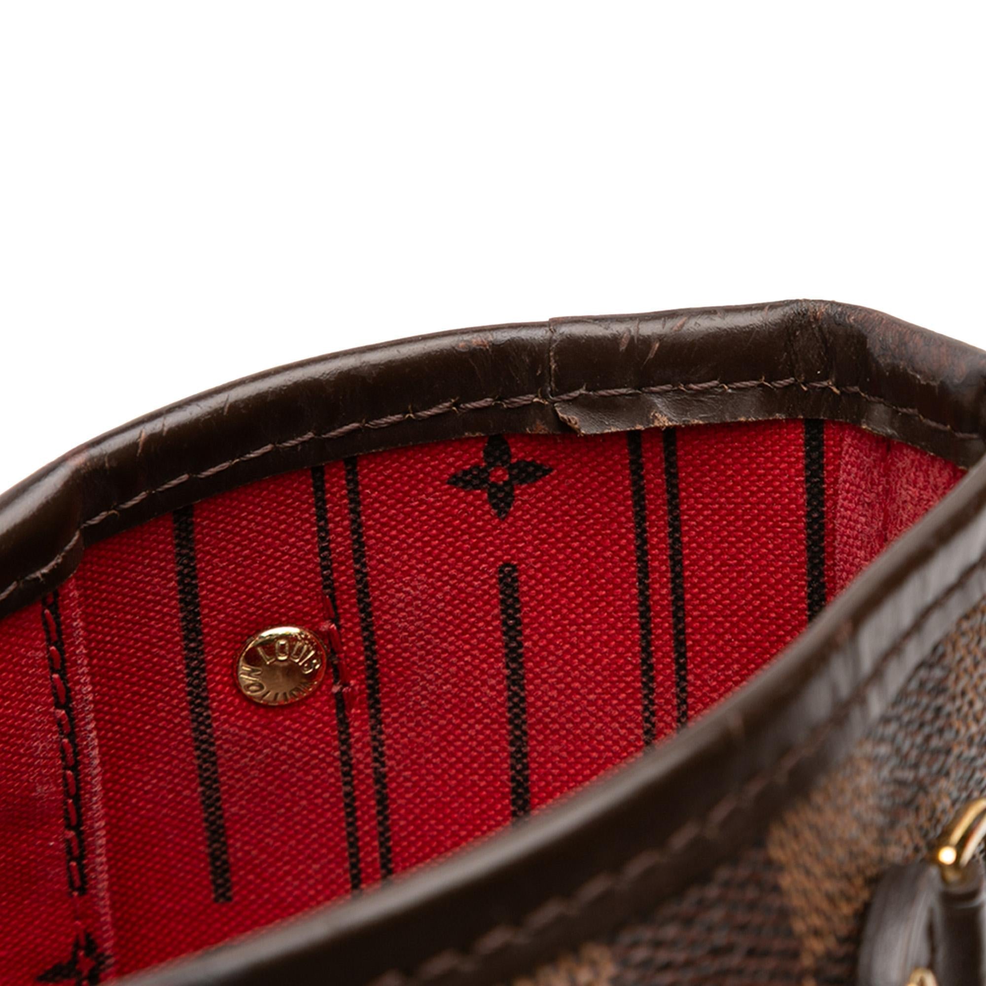 Louis Vuitton Damier Ebene Neverfull PM