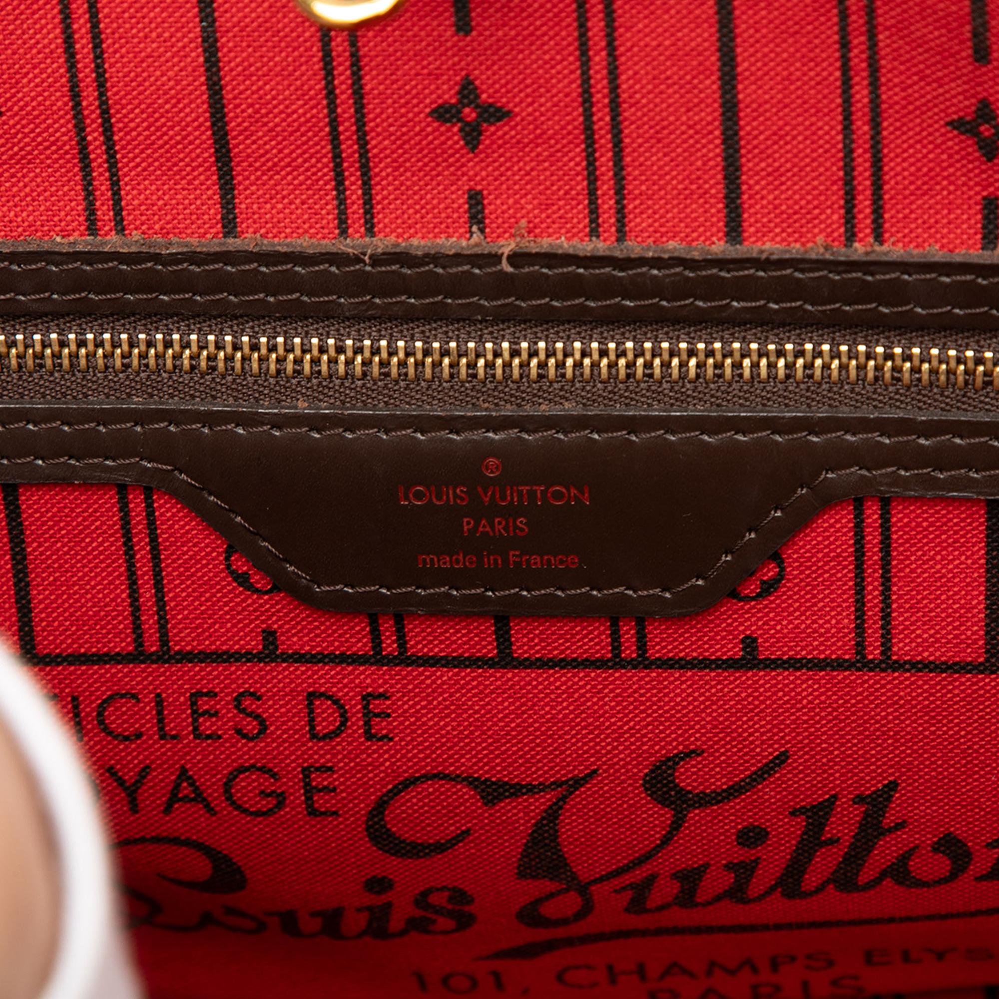 Louis Vuitton Damier Ebene Neverfull PM