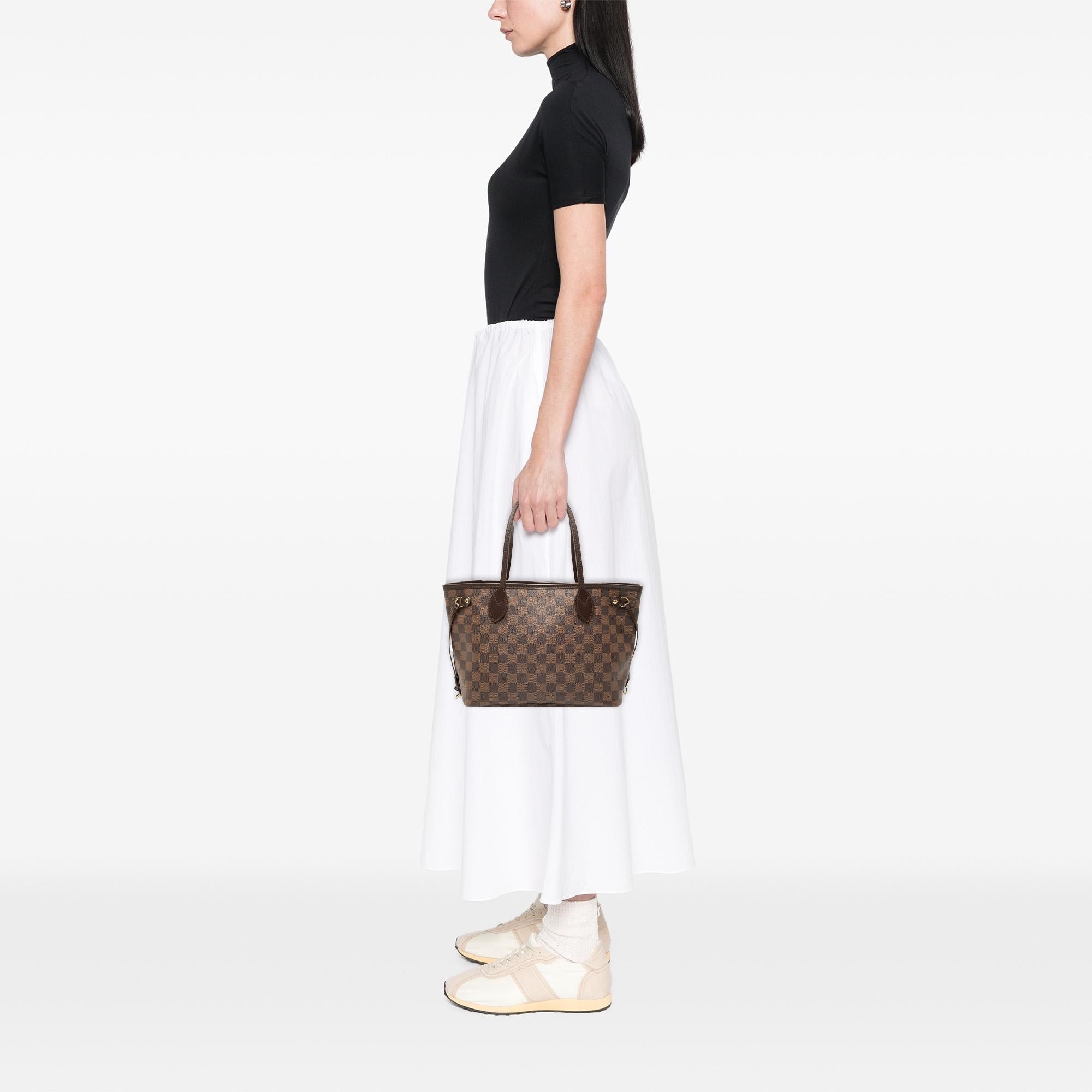 Louis Vuitton Damier Ebene Neverfull PM
