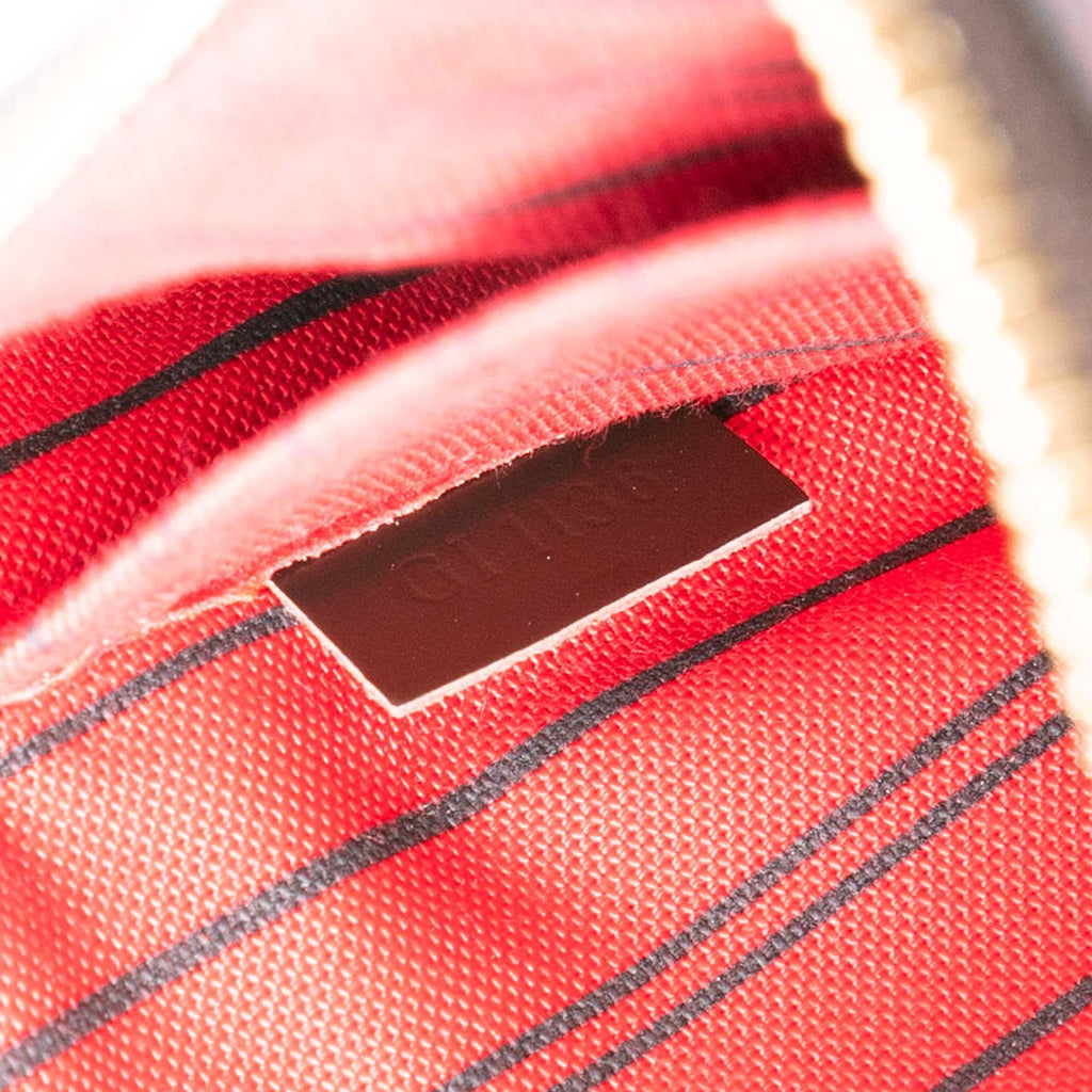 Louis Vuitton Damier Ebene Neverfull Pouch MM
