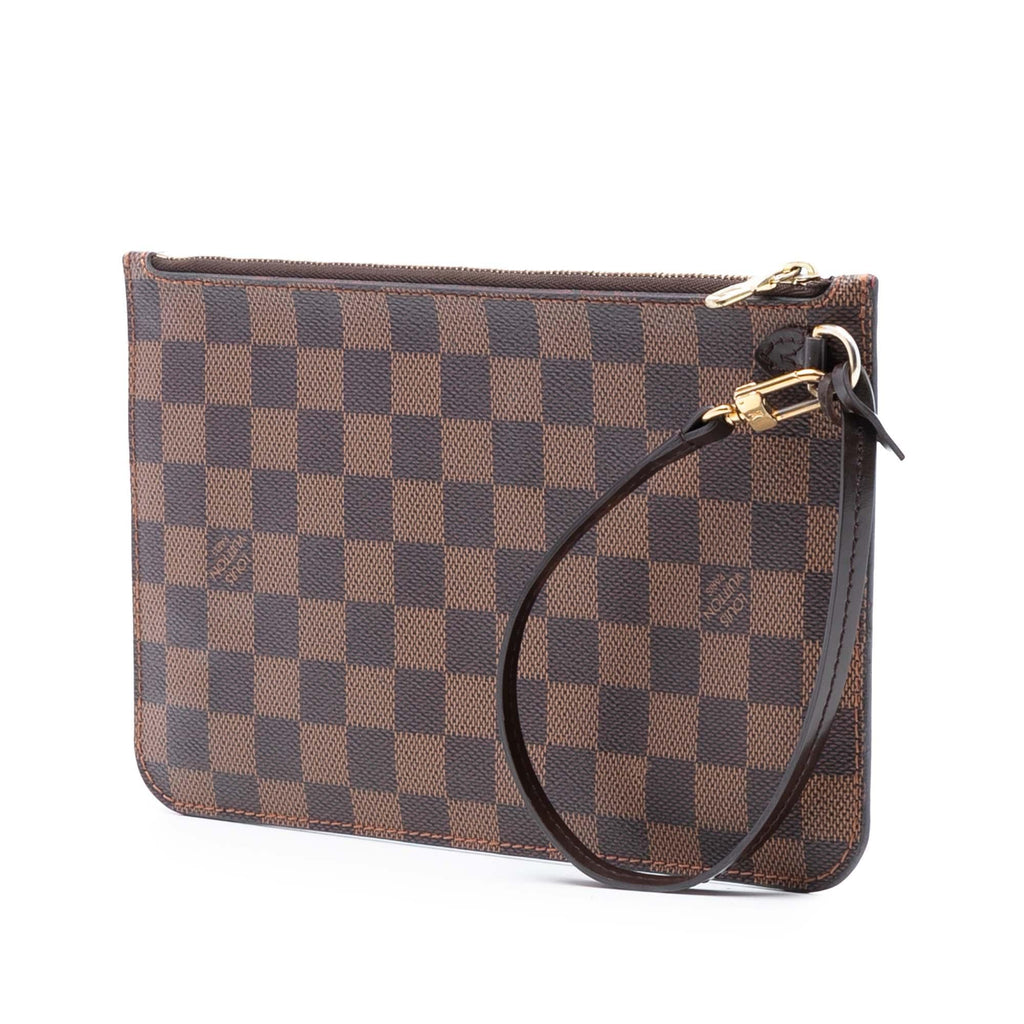 Louis Vuitton Damier Ebene Neverfull Pouch MM