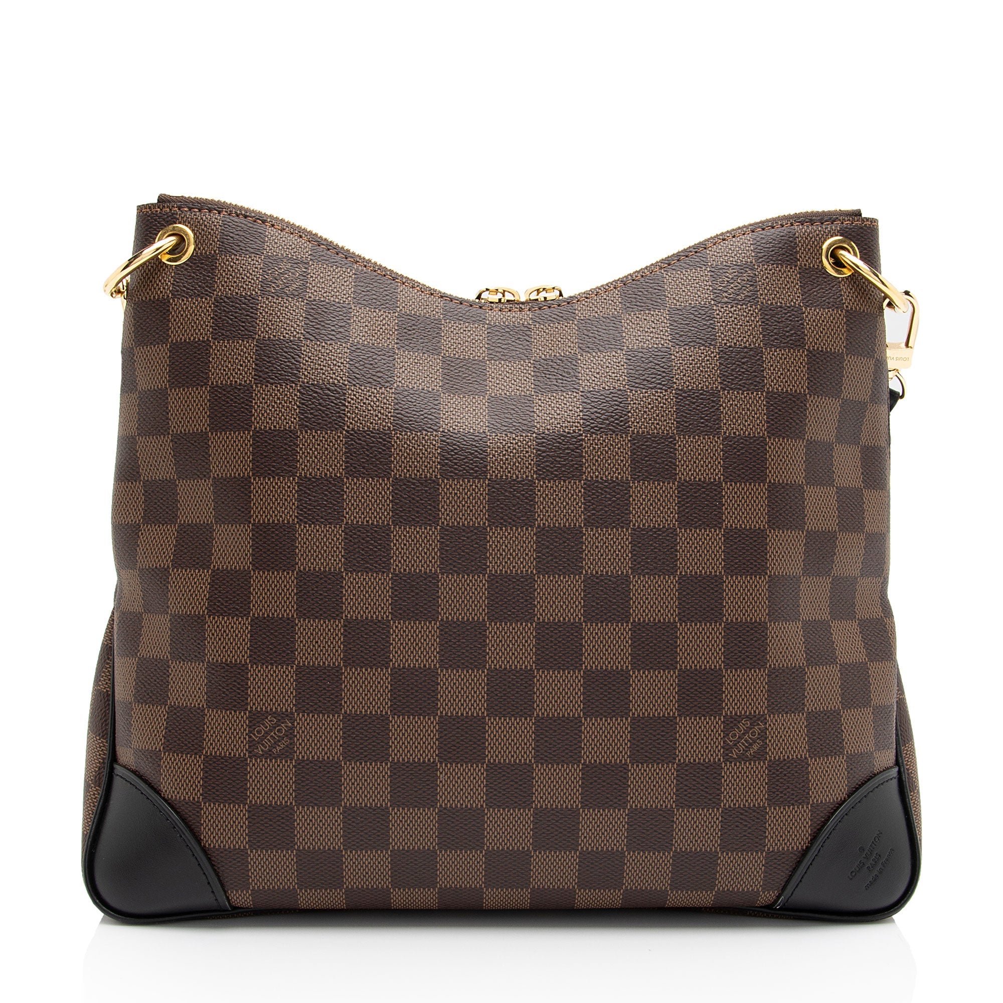 Louis Vuitton Damier Ebene Odeon MM NM Shoulder Bag (SHF-kv3tmb)