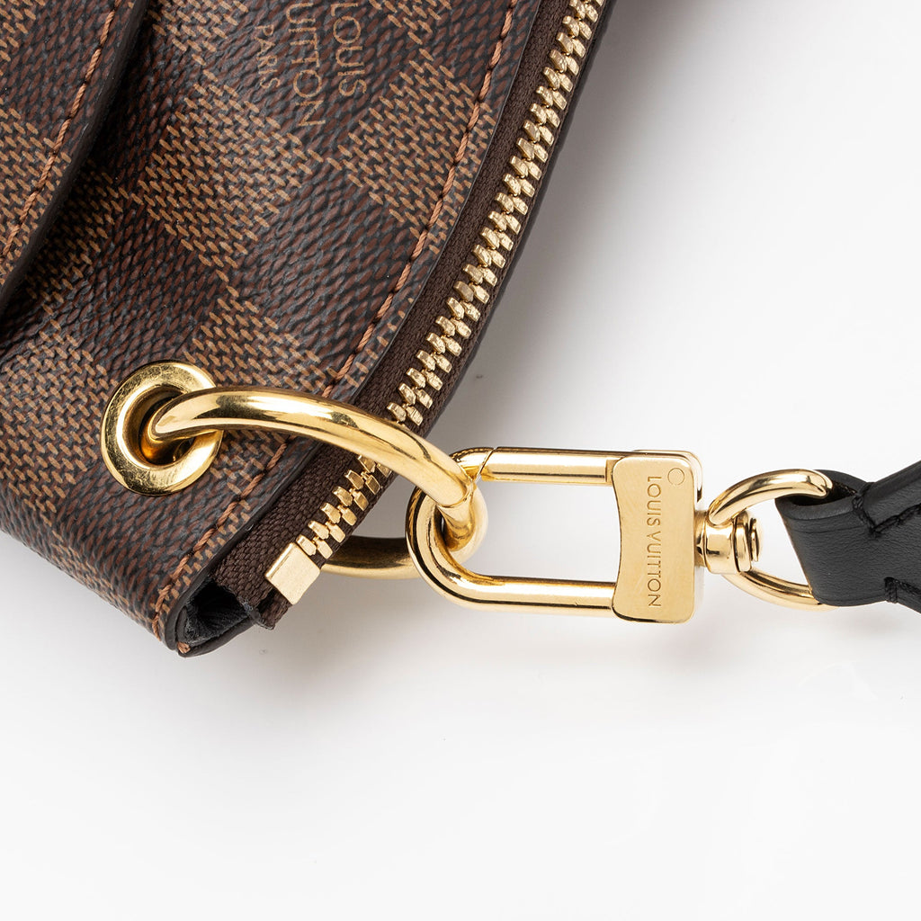 Louis Vuitton Damier Ebene Odeon MM NM Shoulder Bag (SHF-kv3tmb)
