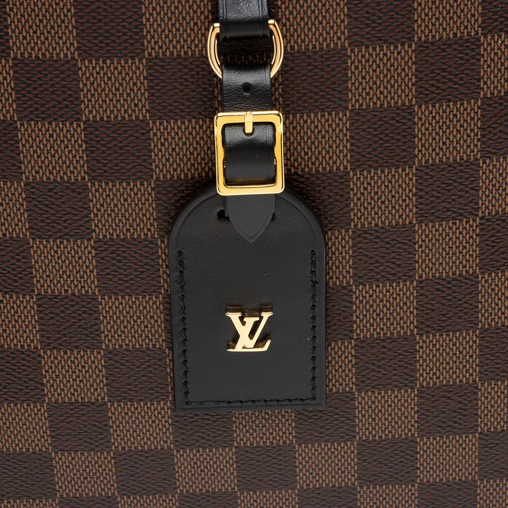 Louis Vuitton Damier Ebene Odeon MM NM Shoulder Bag (SHF-kv3tmb)